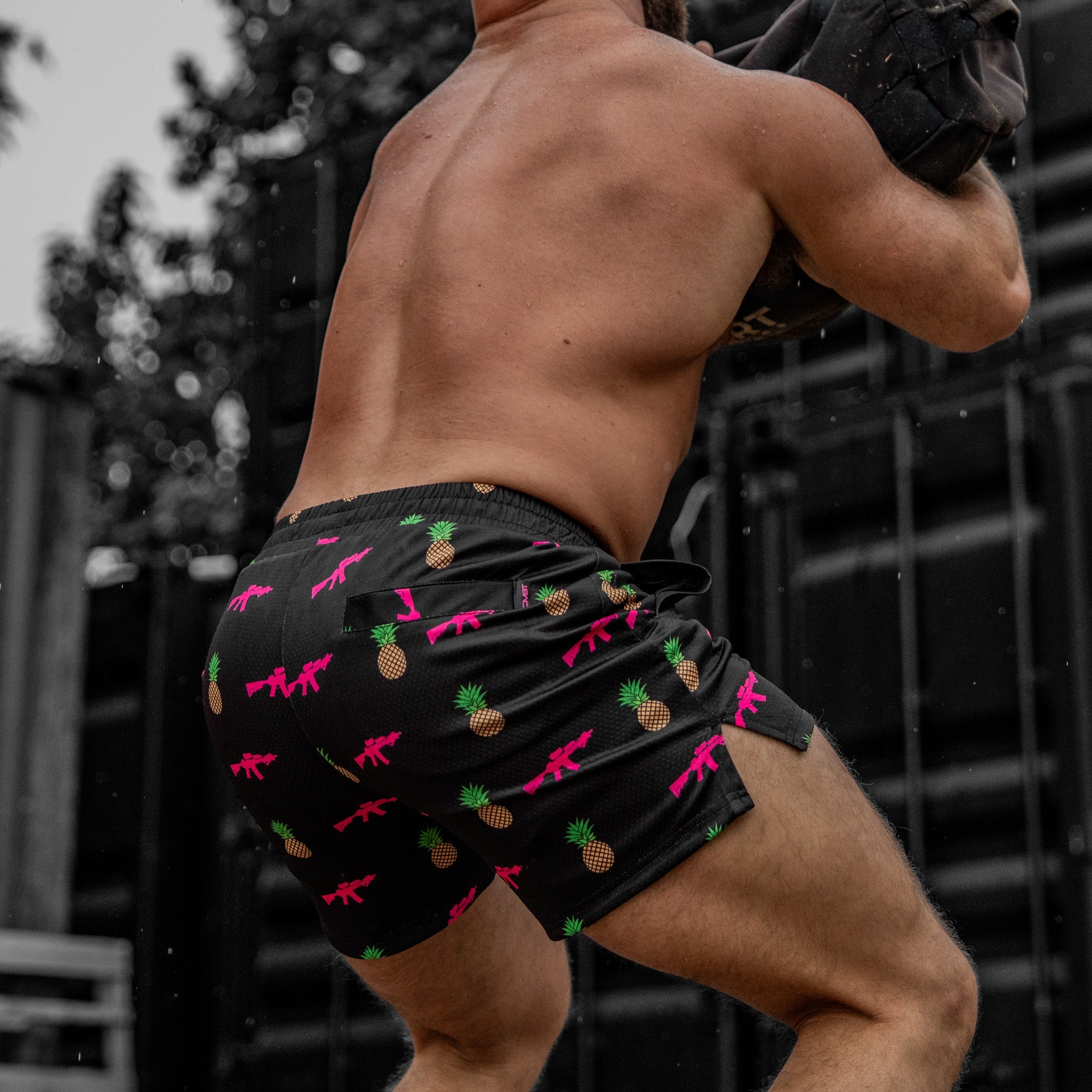 Herren Mesh-Shorts „Hoochie Daddy“ | 5 Zoll