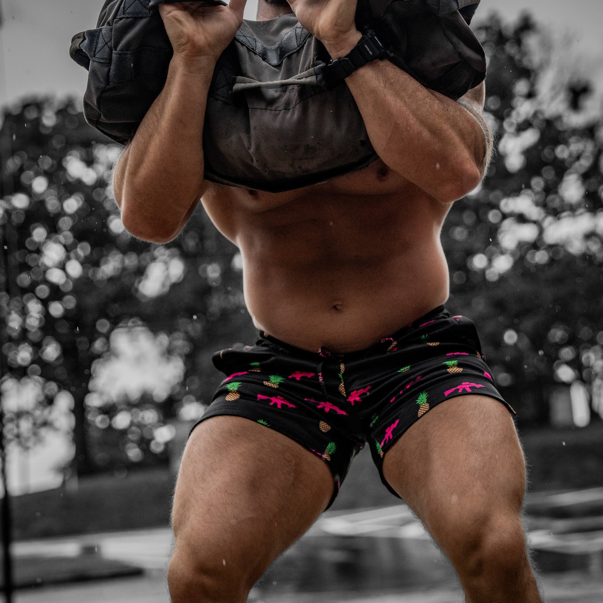 Herren Mesh-Shorts „Hoochie Daddy“ | 5 Zoll
