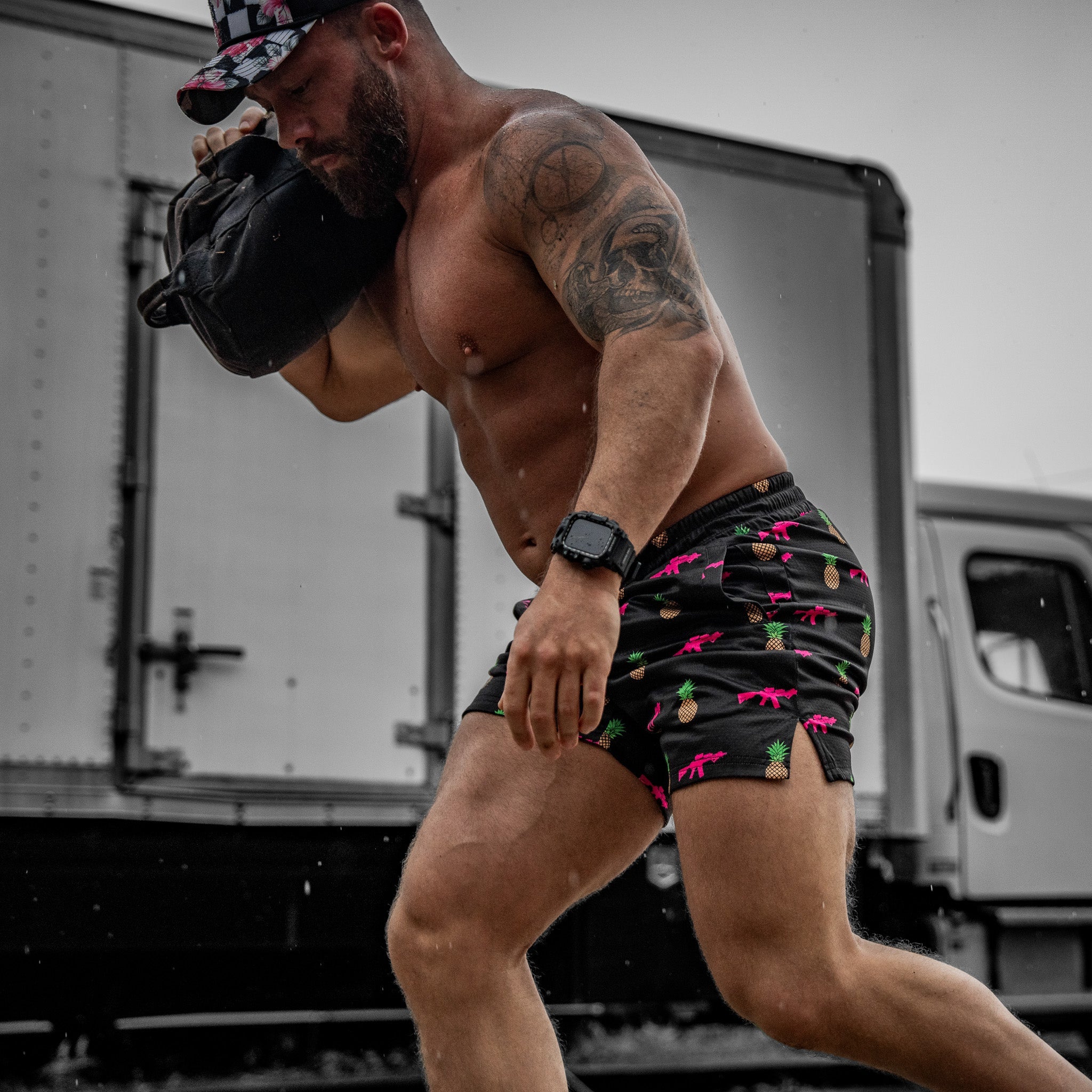Herren Mesh-Shorts „Hoochie Daddy“ | 5 Zoll