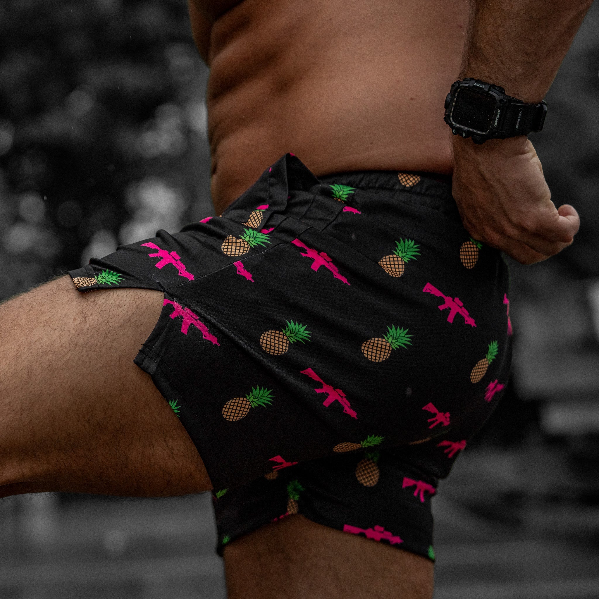 Herren Mesh-Shorts „Hoochie Daddy“ | 5 Zoll