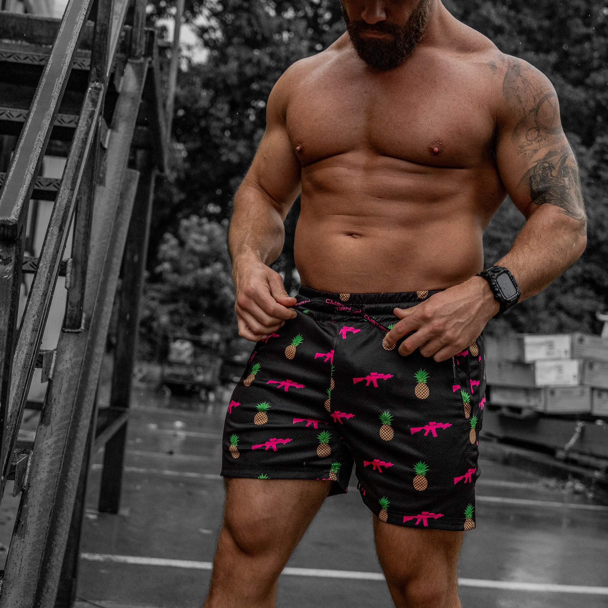 Herren Mesh-Shorts „Hoochie Daddy“ | 5 Zoll