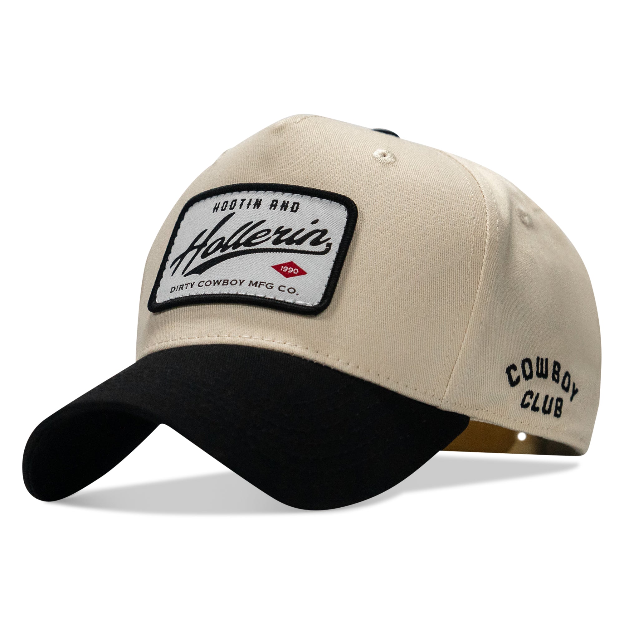 Hootin' & Hollerin' Patch Classic 5 Panel Snapback Hat