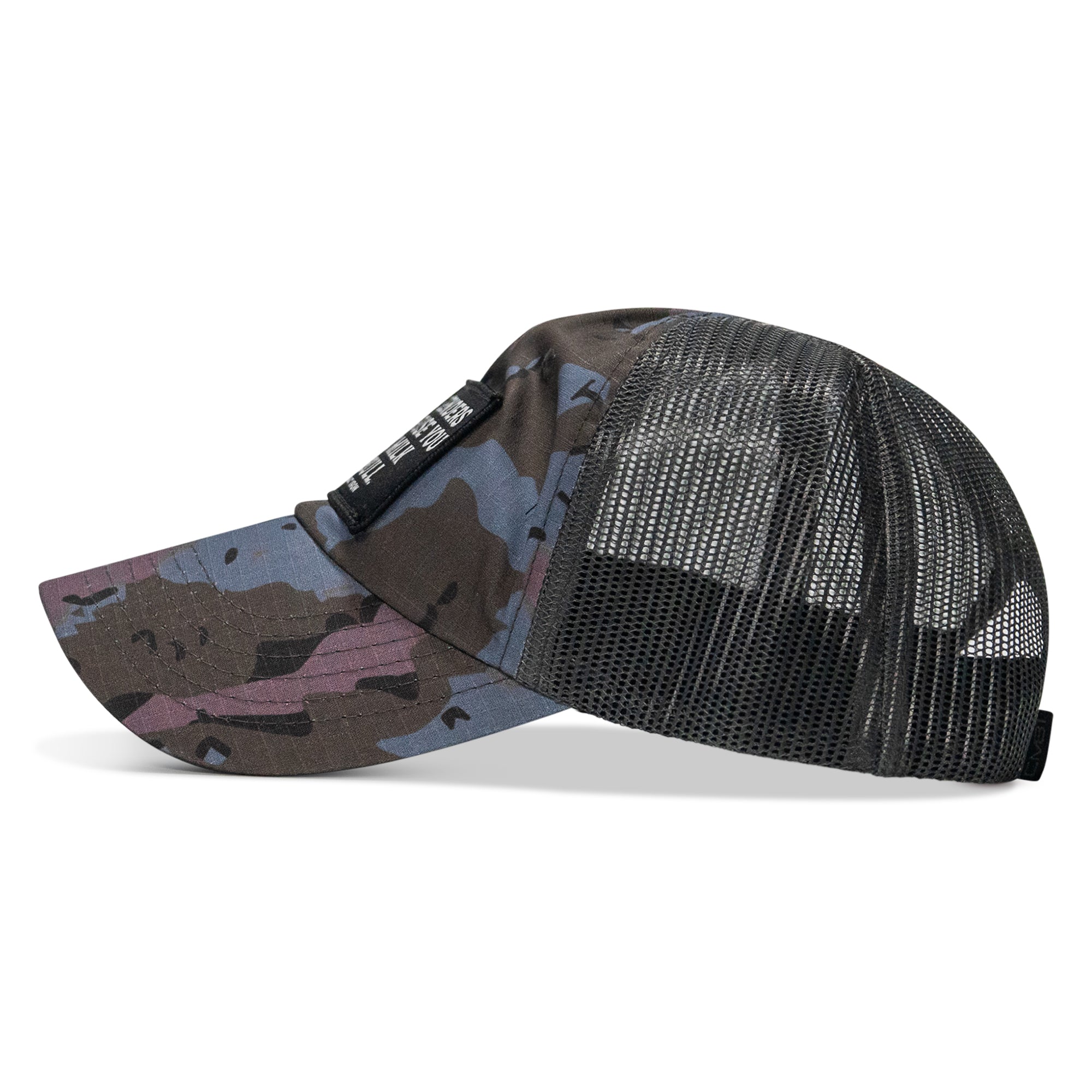 If Gender Confuses You Go Milk A Bull Patch Ripstop Hat