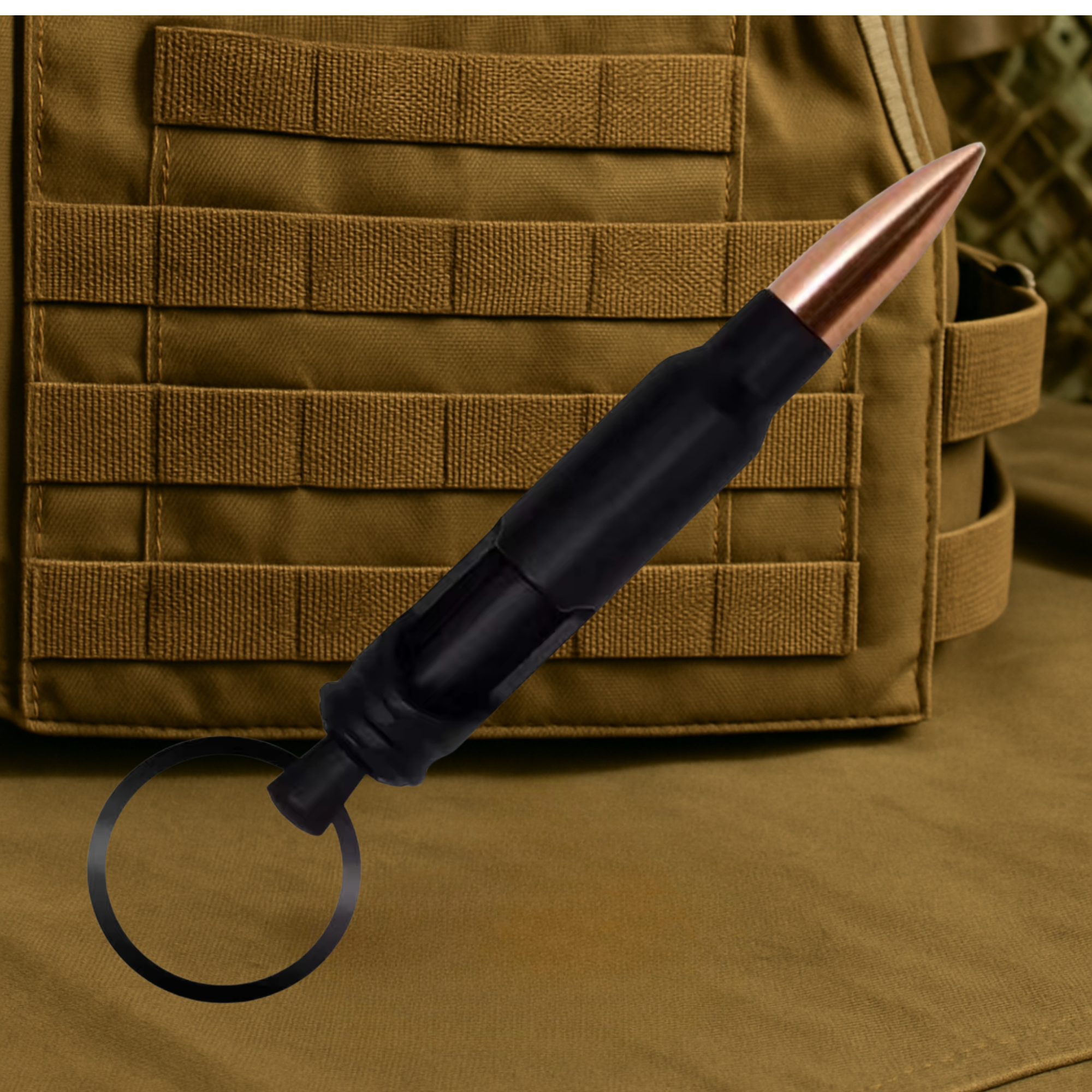 Mini Bullet Bottle Opener Keychain – Tactical, Durable & Compact!