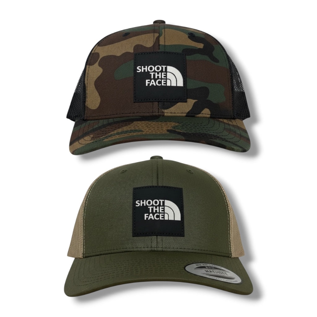 "Shoot The Face" Patch Hat