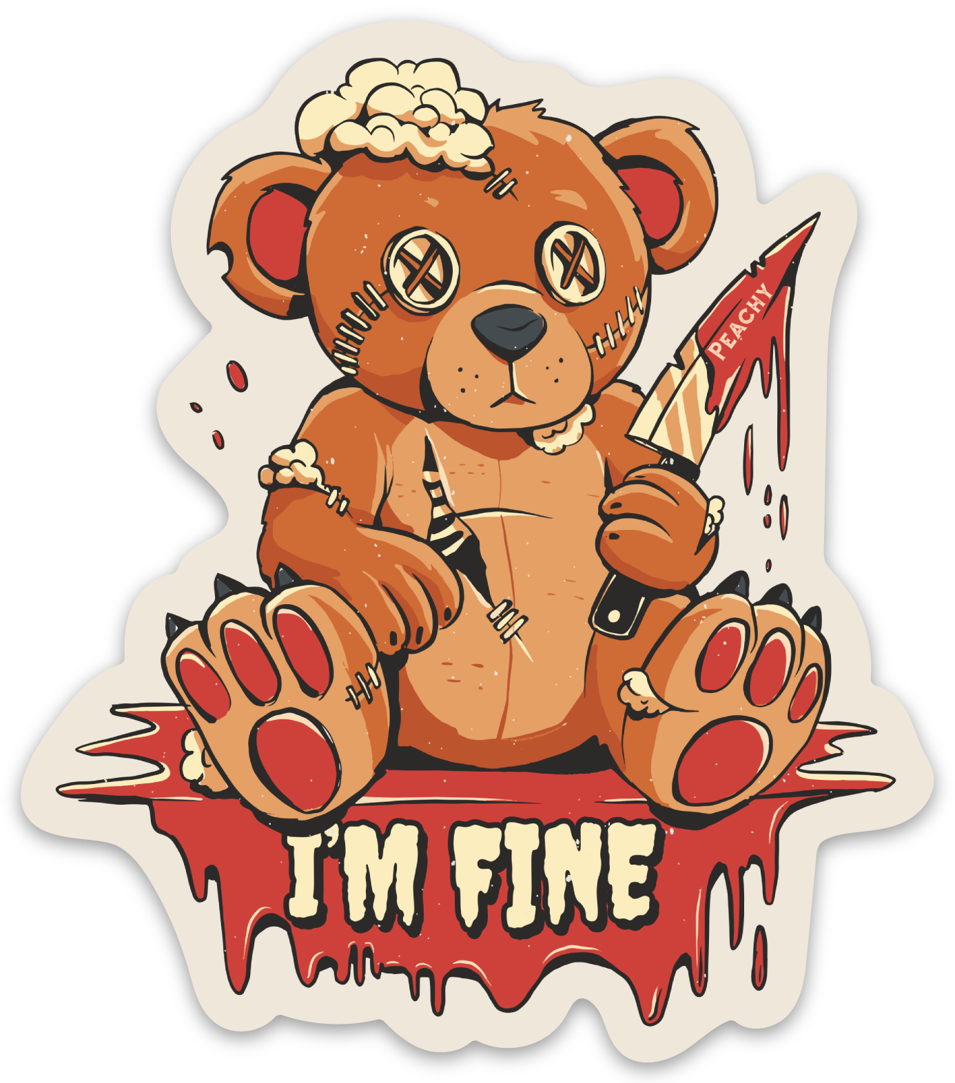 I’m Fine Sticker