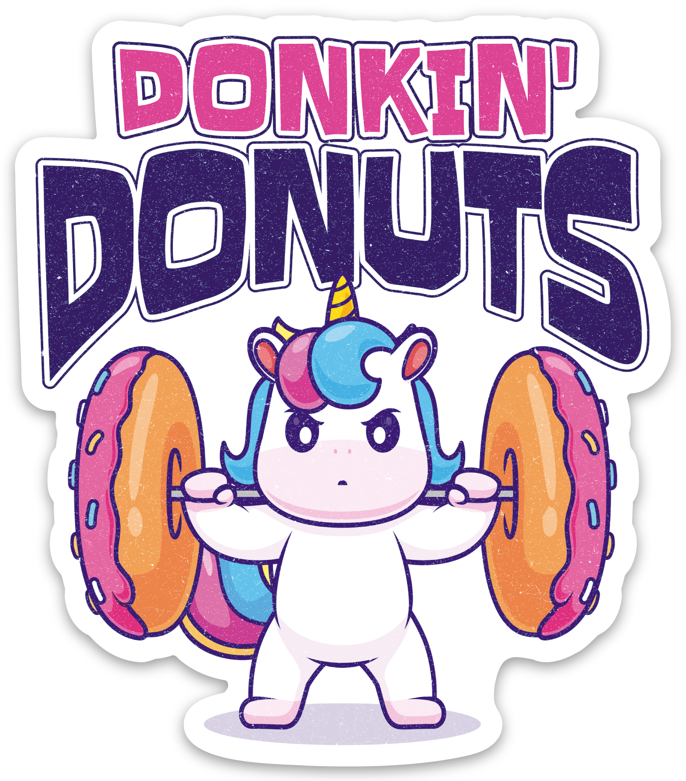 Donkin’ Donuts Sticker
