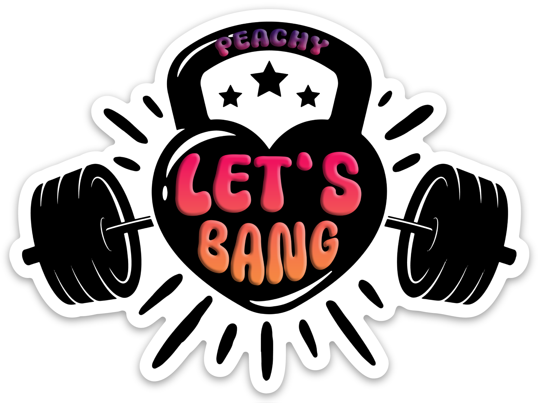 Let’s Bang Sticker
