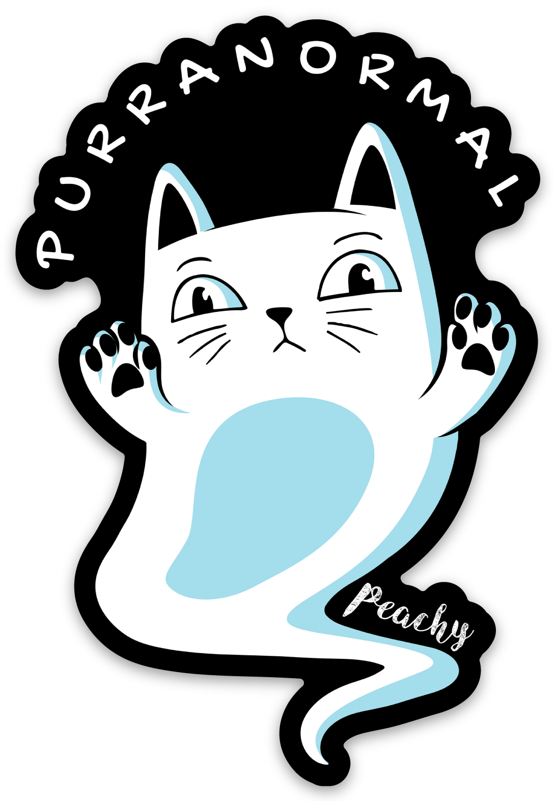Purranormal Sticker