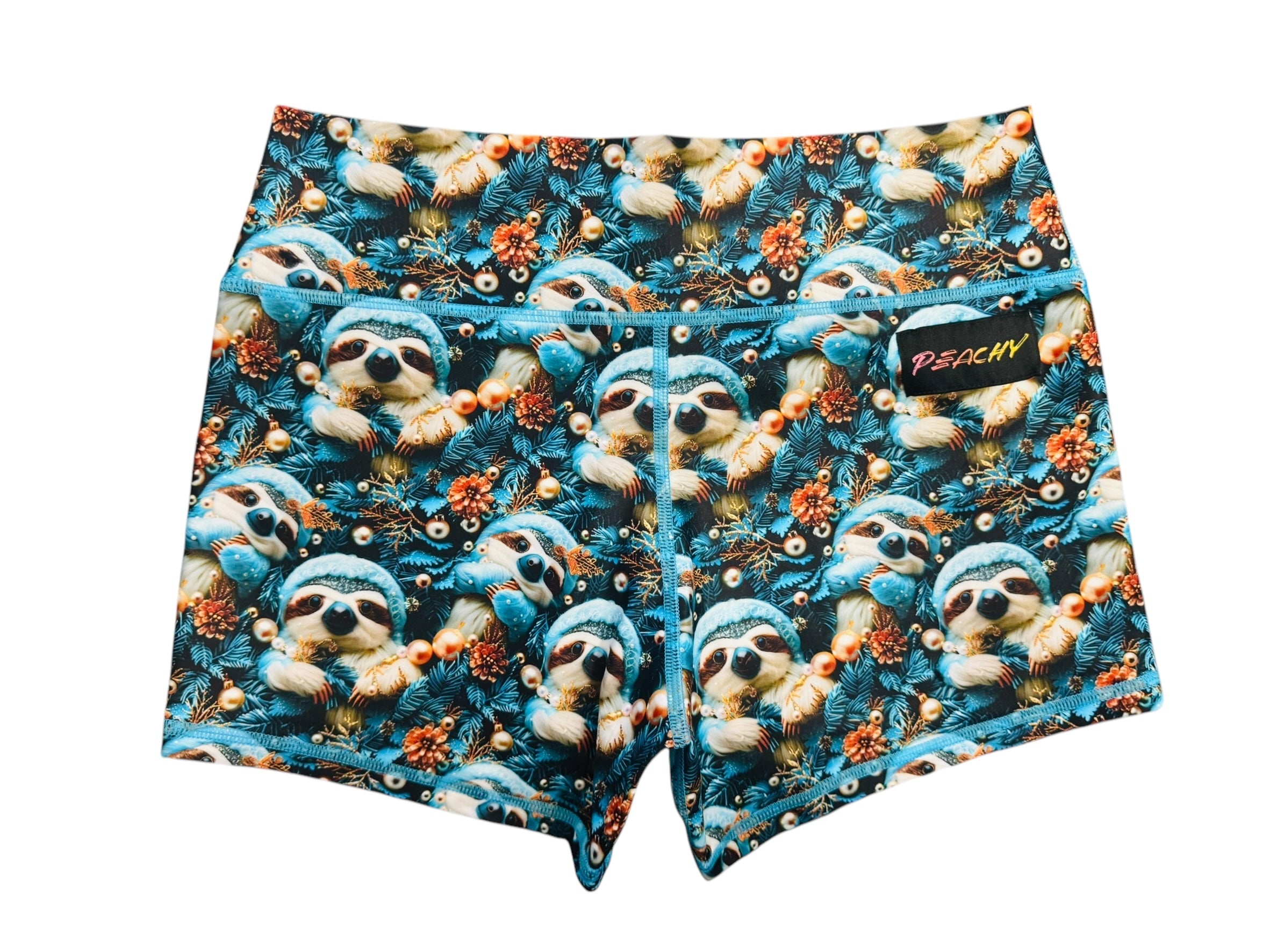 Winter Sloths Shorts - Unicorn Collection