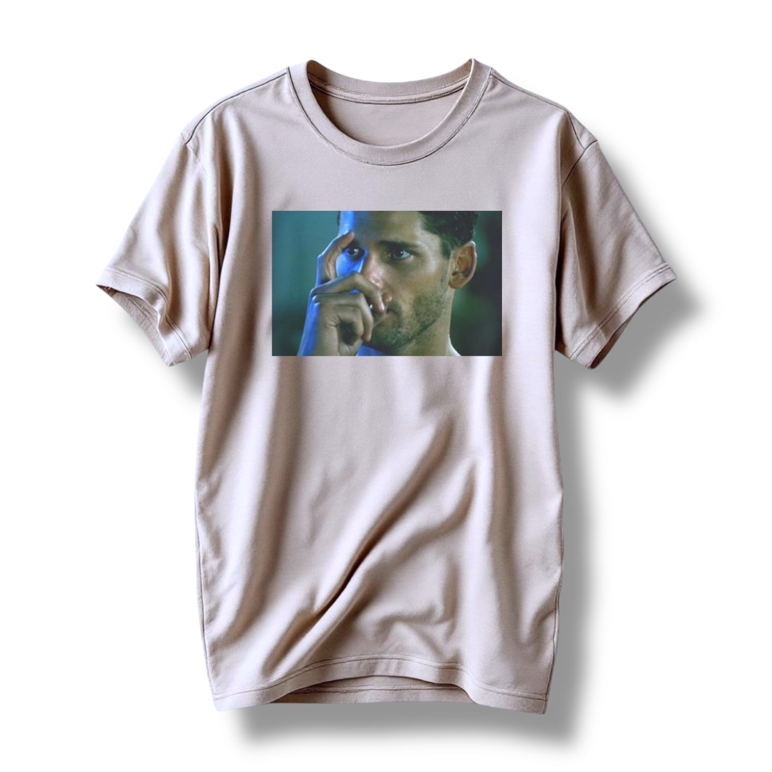 "SAFETY" TEE (LIGHT GREY)