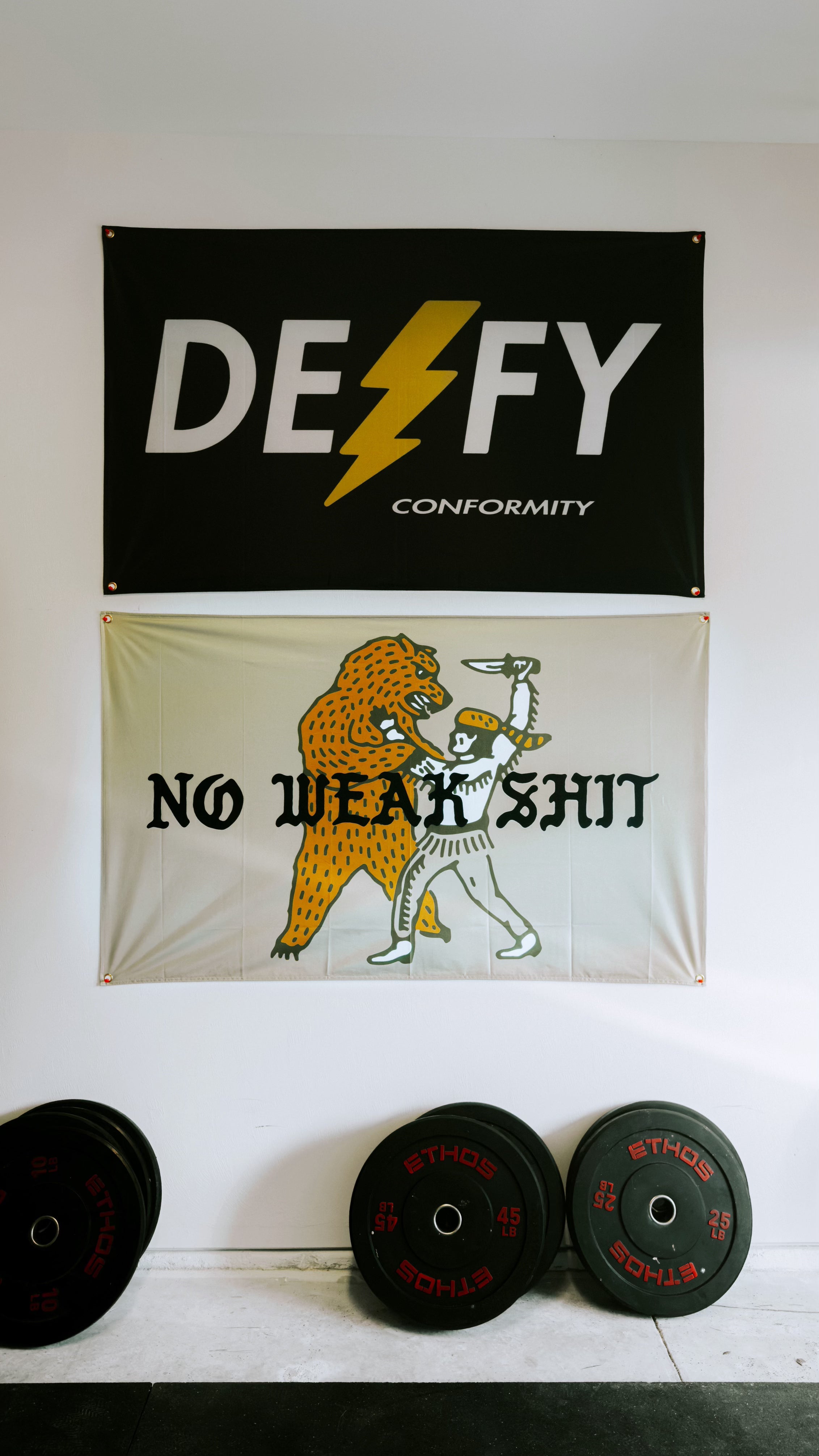 No Weak Shit Flag