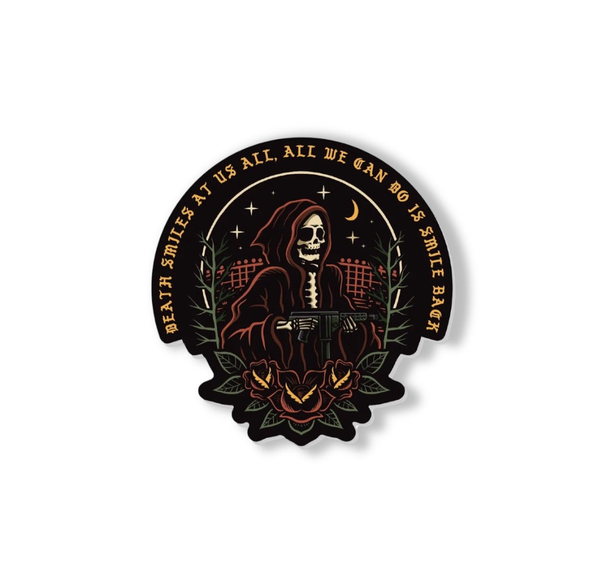 Pegatina "Sonríe de nuevo"