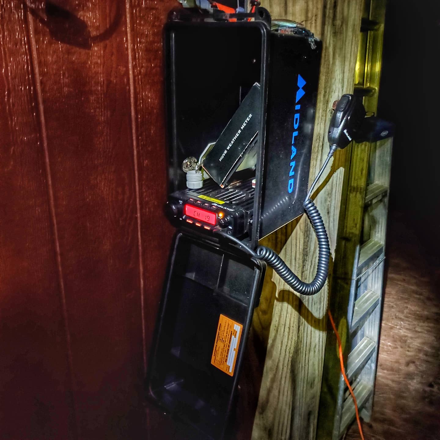 Emergency Comms & ICE Decal - Radio Frequency/Channel and Telephone Contact Numbers, ICE Card