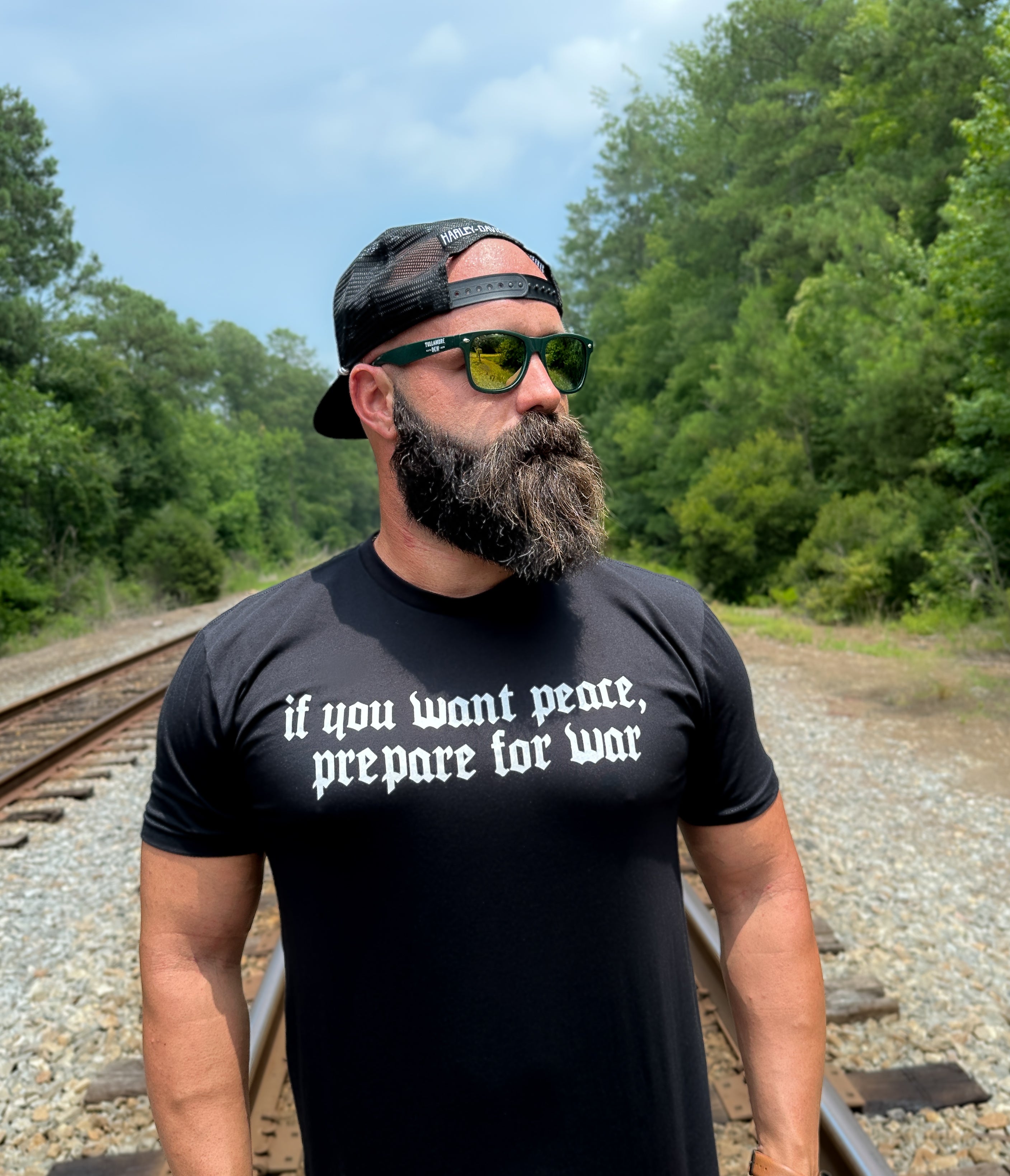 Camiseta "Prepárate para la guerra"