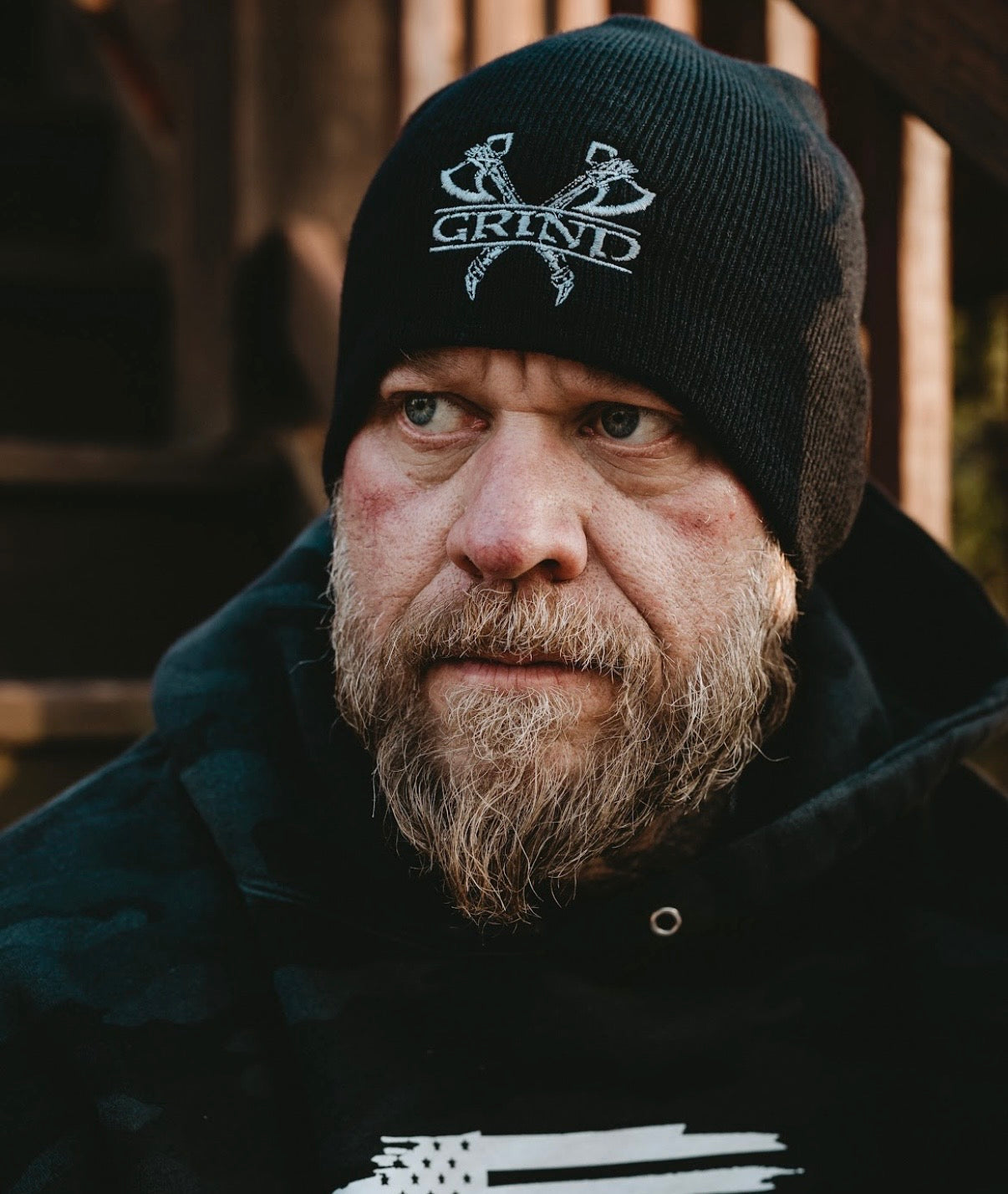 Flat Skull Beanie