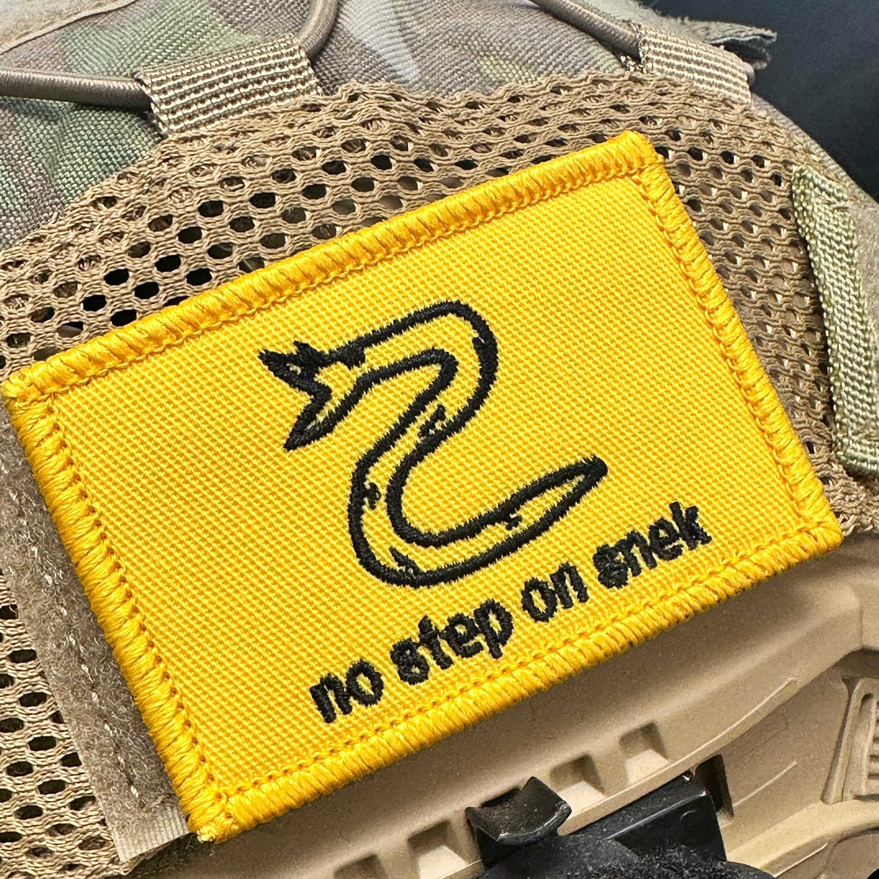 "NO STEP ON SNEK" TACTICAL MORALE PATCH