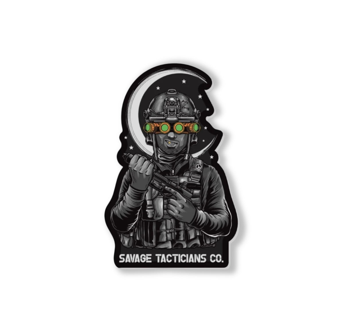 Pegatina Nacido para Goon