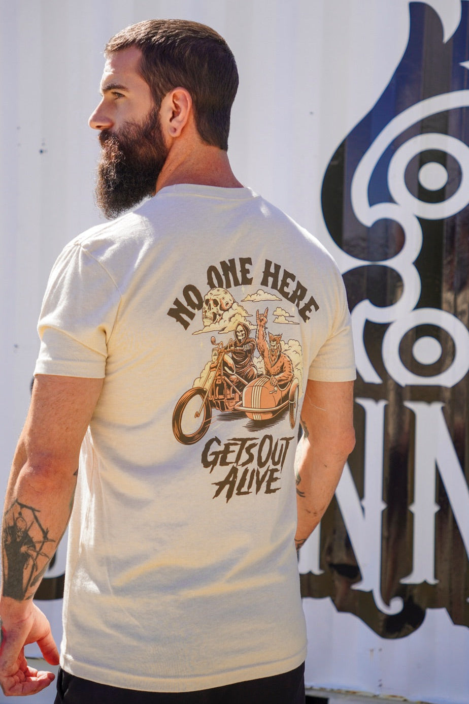 No one here gets out alive T-shirt