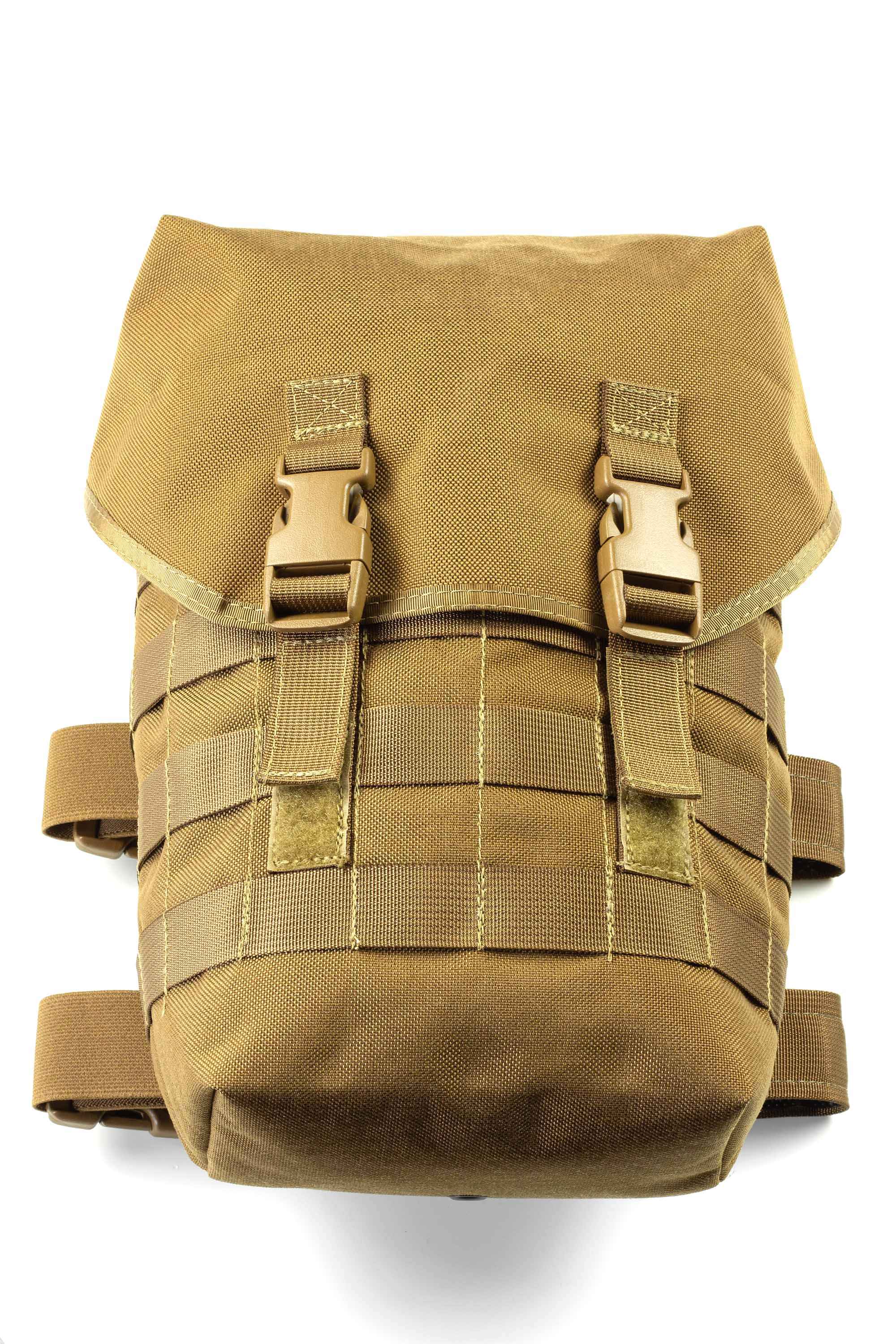 Gasmaskentasche für Blechbüchsen