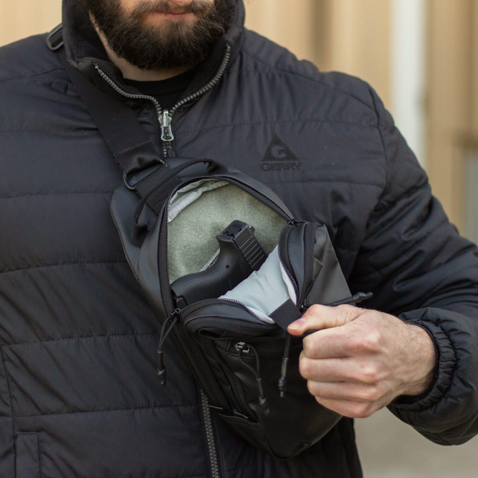 SENTINEL Cross-Body Concealed Carry Sling Pack