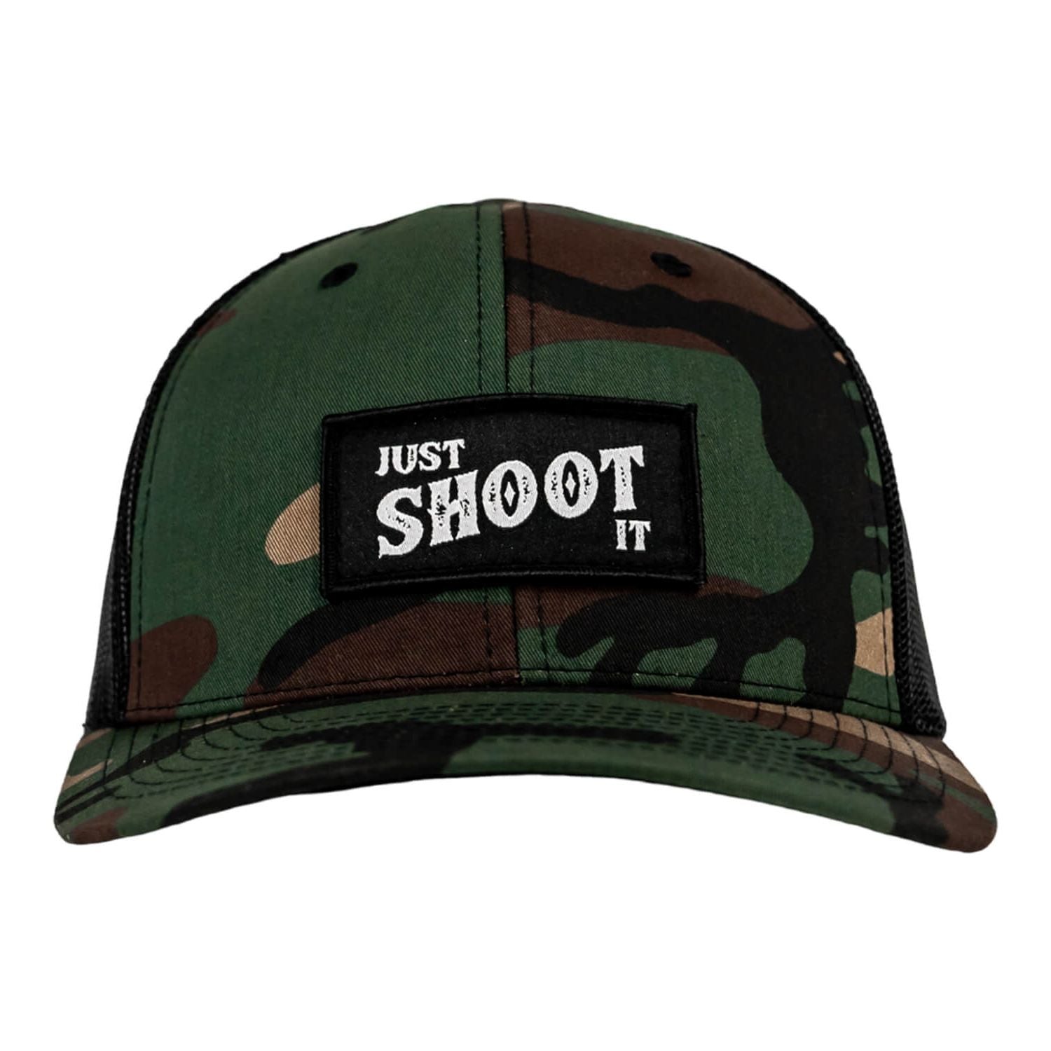 Just Shoot It Aufnäher Snapback-KAPPE