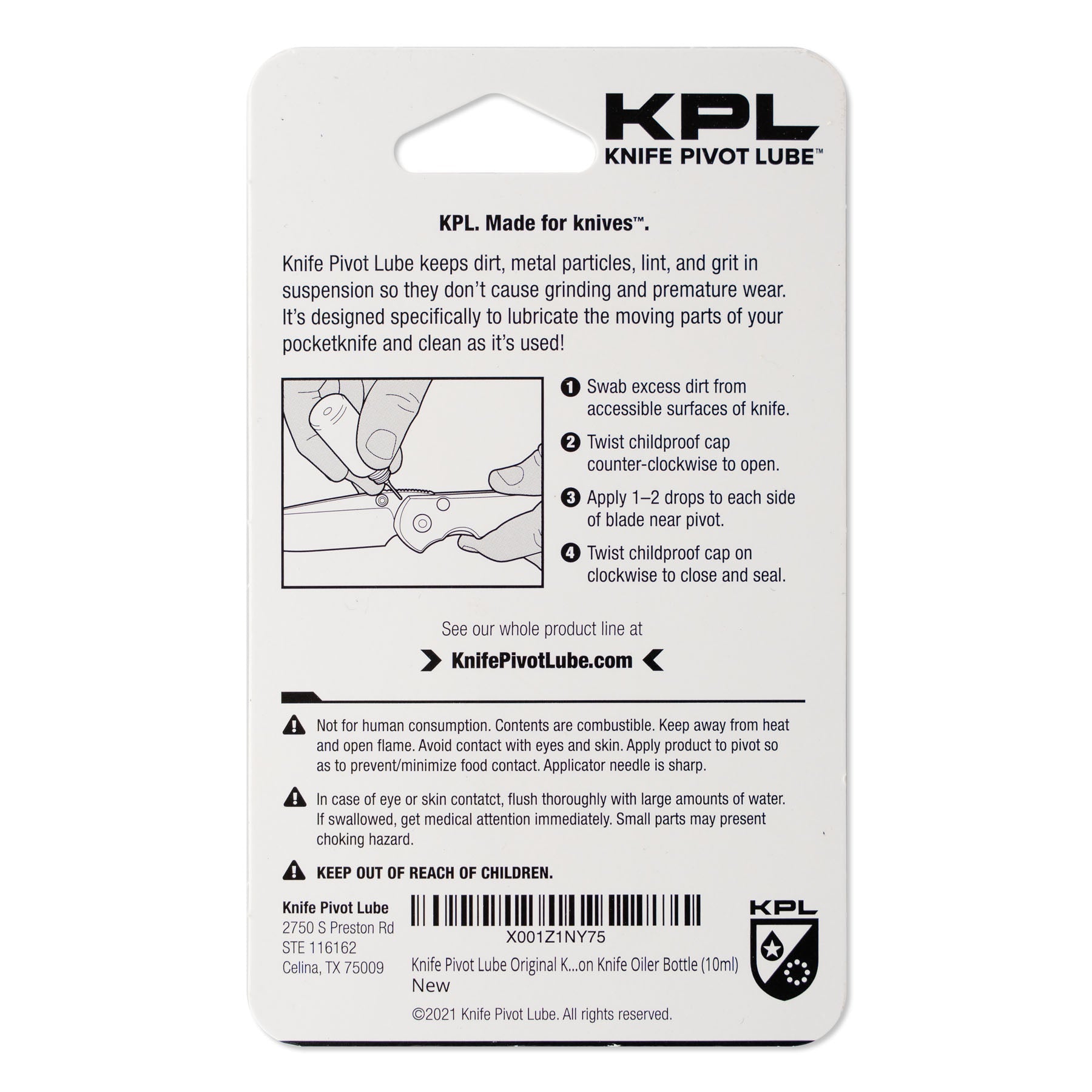 KPL™ Original Knife Oil