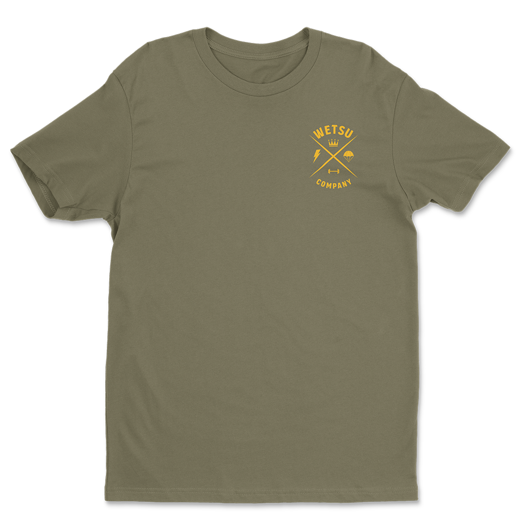 Airborne Kings and Queens Shirt Military Green