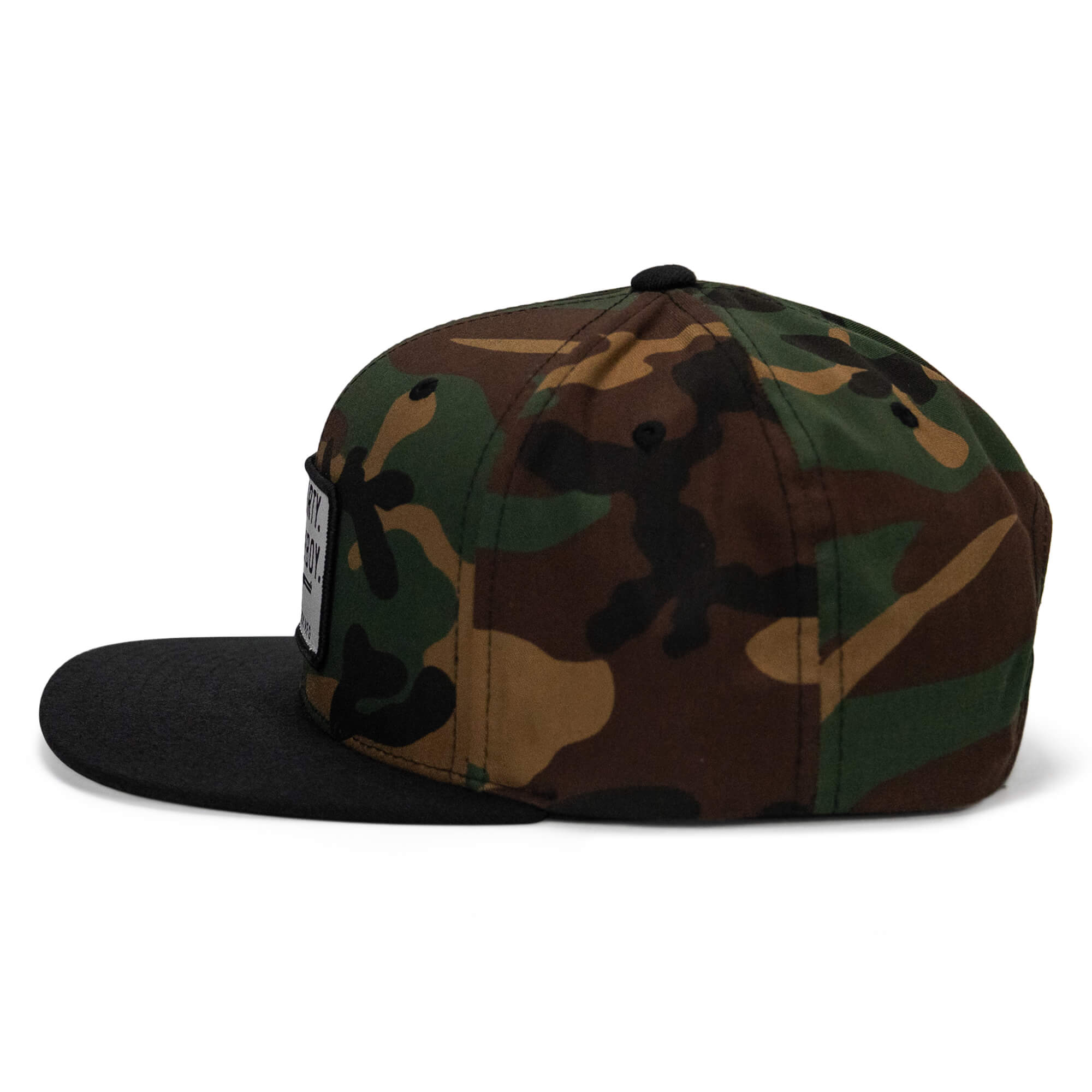 Live Dirty. Die Cowboy. Flatbill SnapBack
