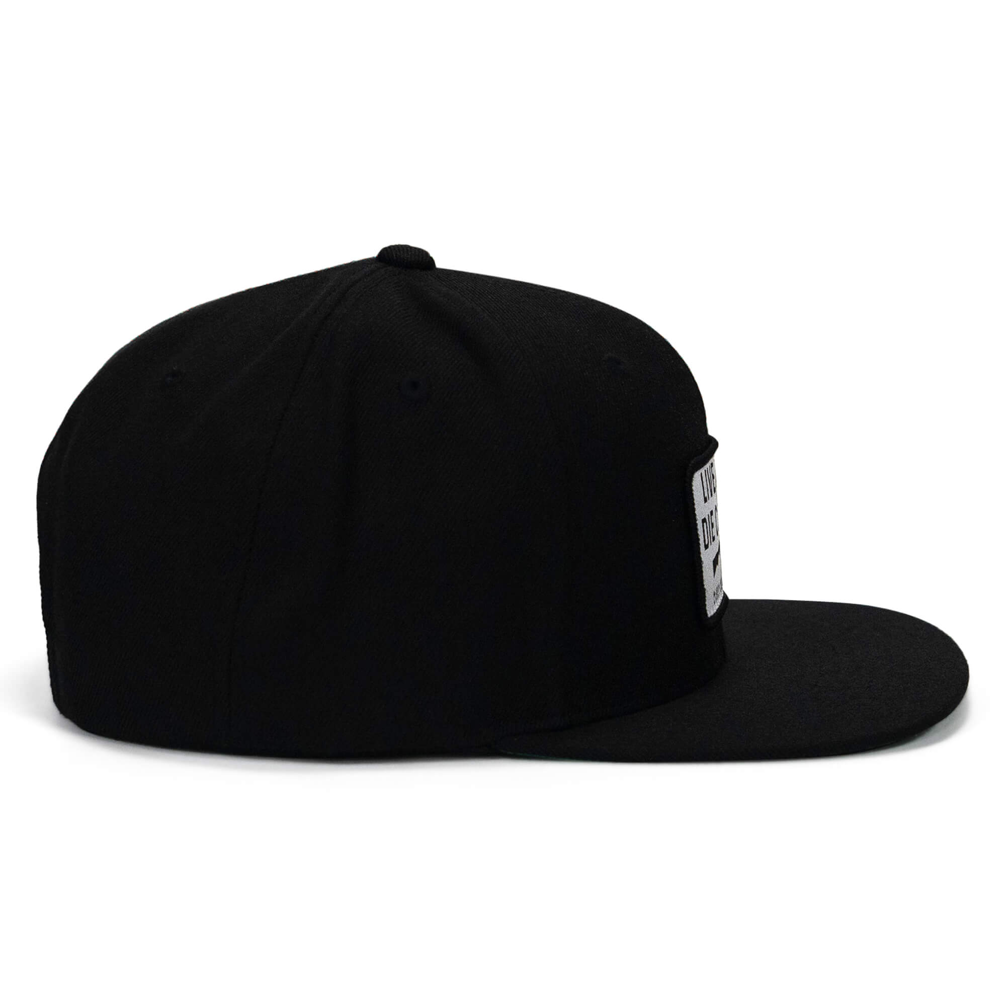Live Dirty. Die Cowboy. Flatbill SnapBack
