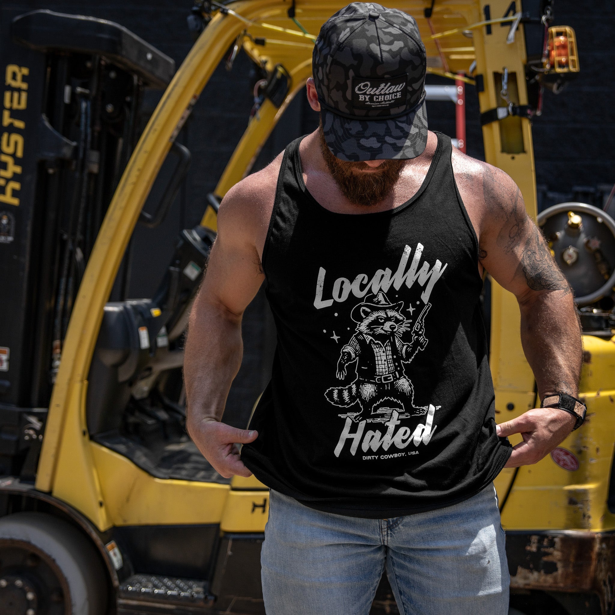 Locally Hated Men's Tank Top