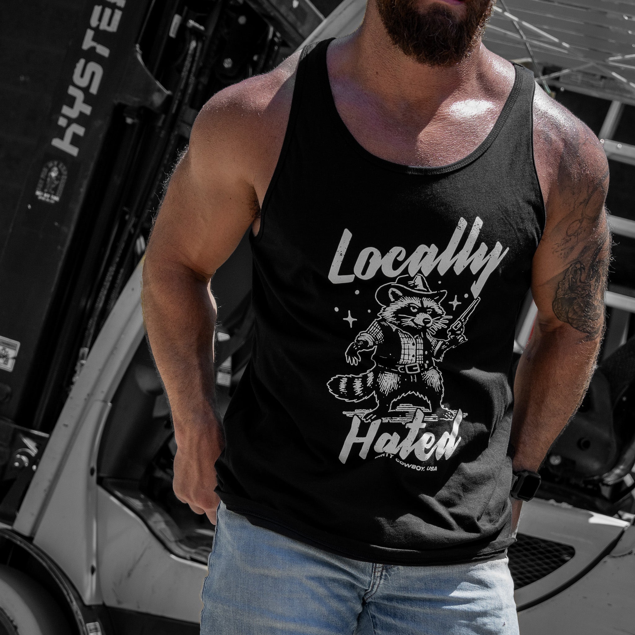 Locally Hated Men's Tank Top