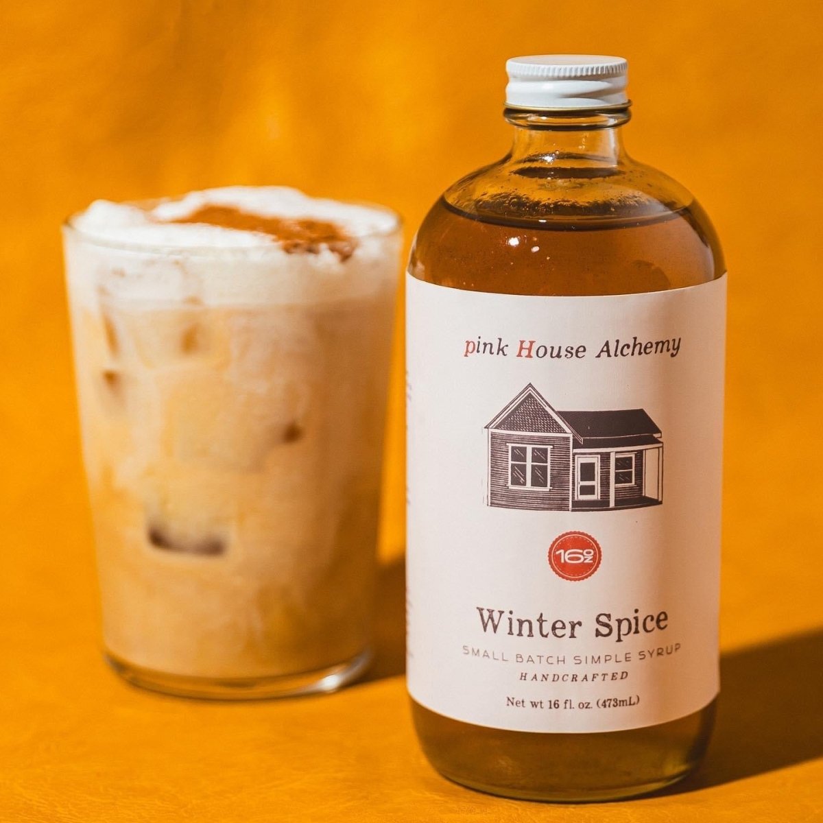 Winter Spice Simple Syrup by Pink House Alchemy