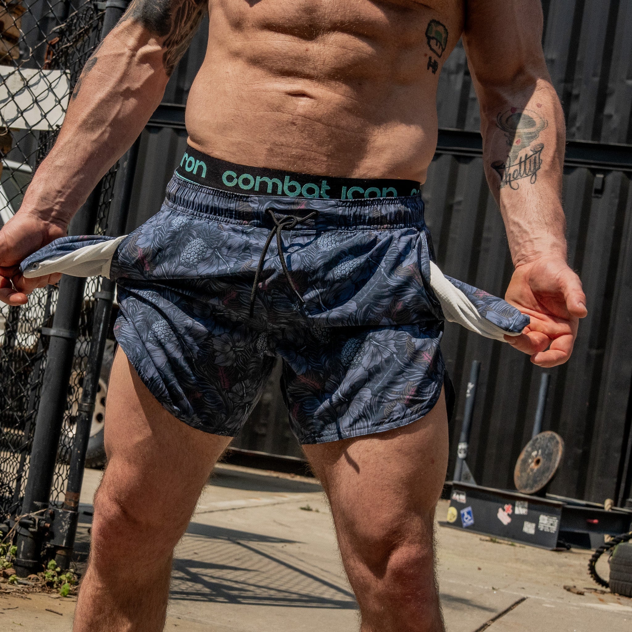 Recon Pro Trainingsshorts für Herren | 14 cm