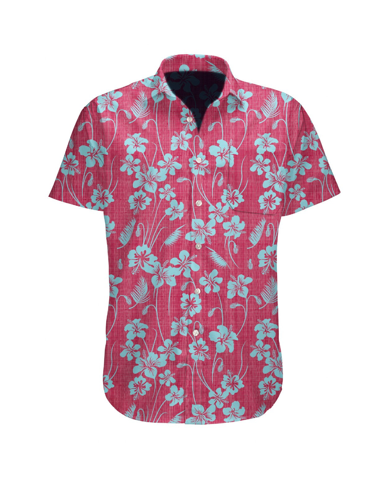 Camisa con botones y estampado floral MK2