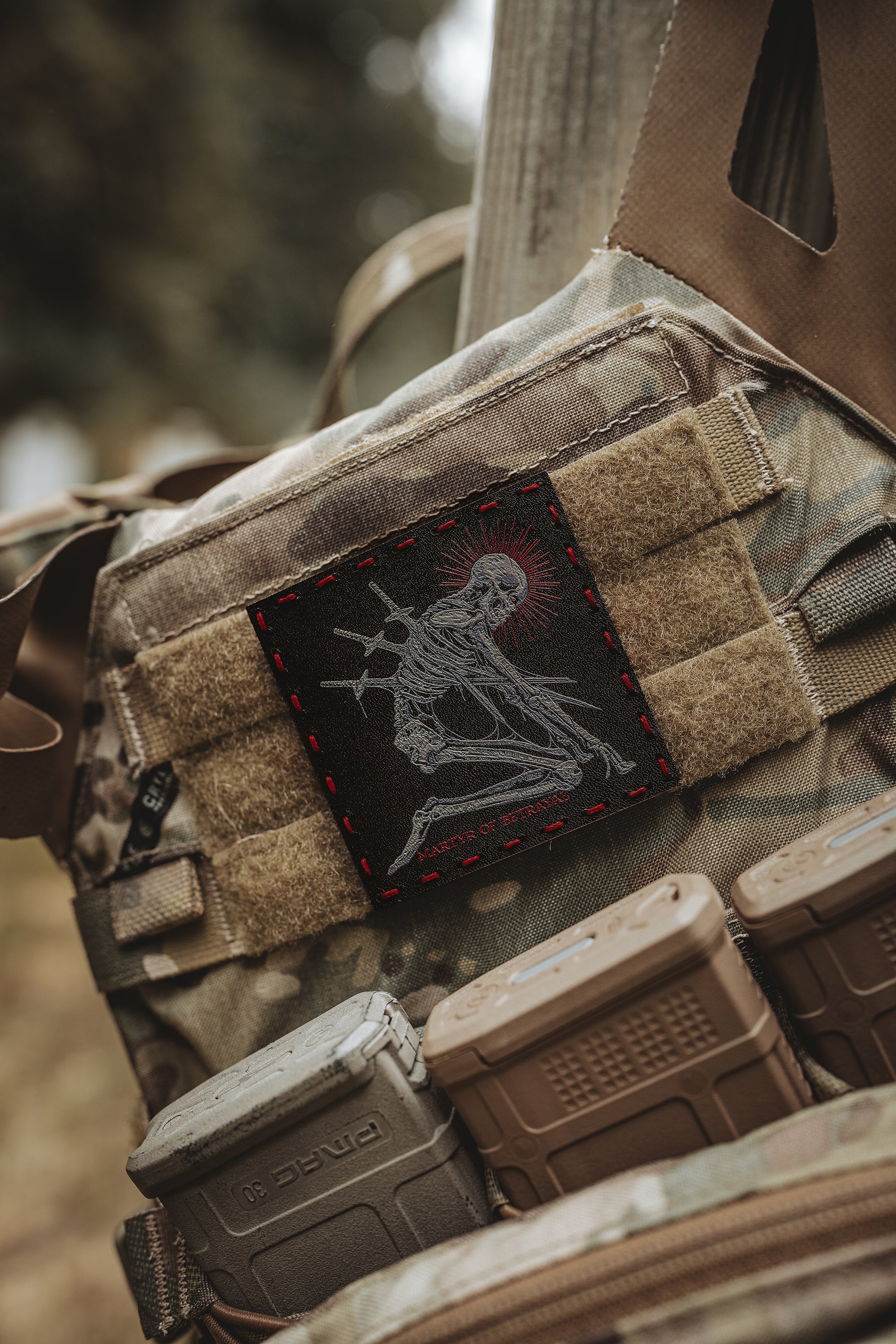 Martyr of Betrayal Leather Patch