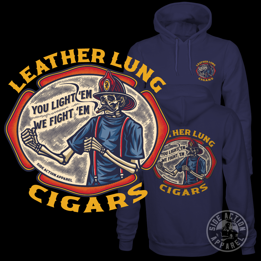 Leather Lung Cigars Hoodie