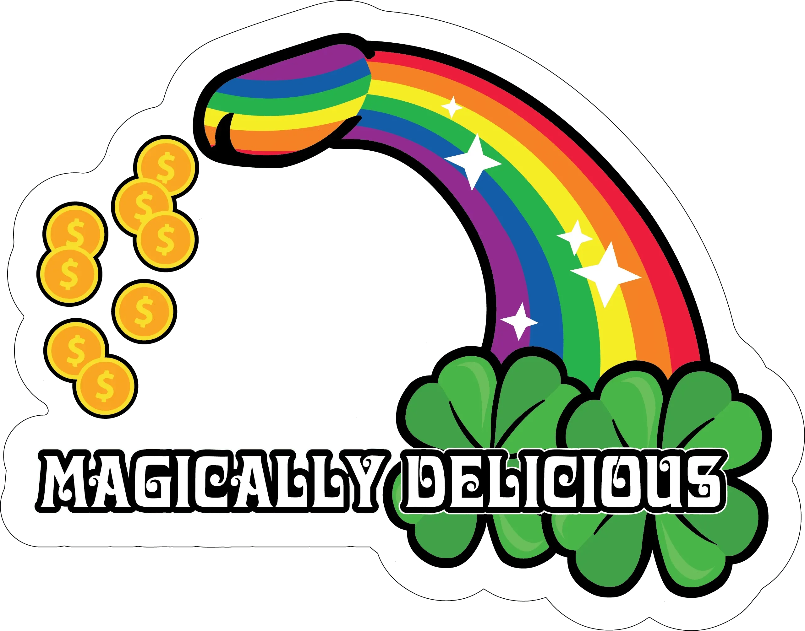 Magically Delicious - Printed Vinyl Patch -
