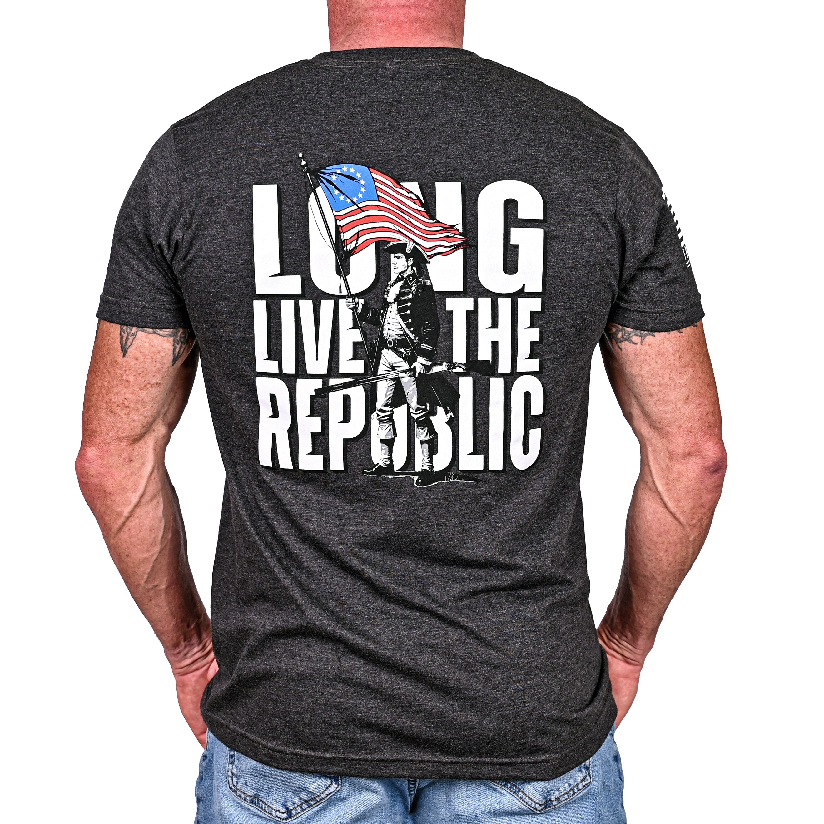Men's Long Live The Republic Patriotic T-Shirt