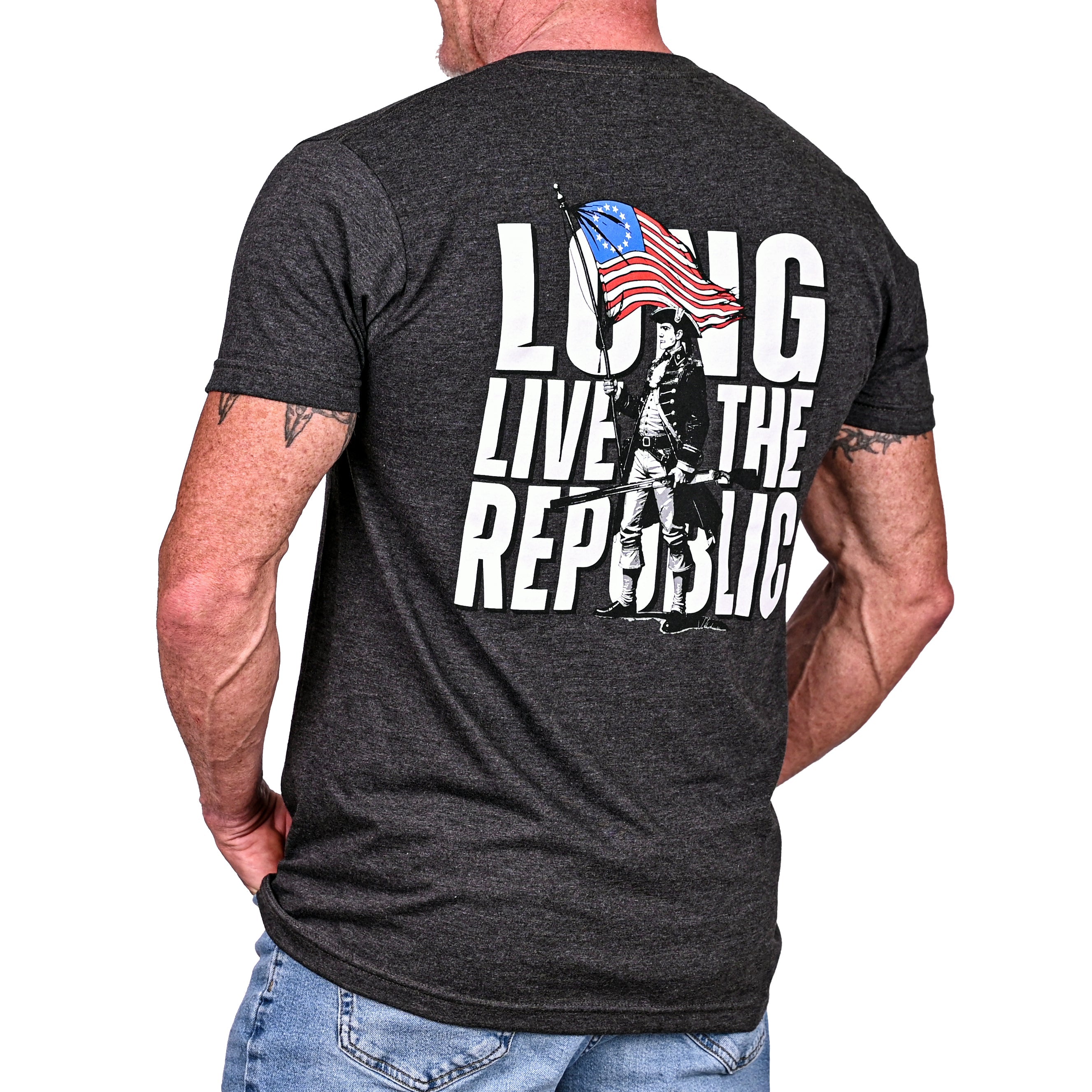 Men's Long Live The Republic Patriotic T-Shirt