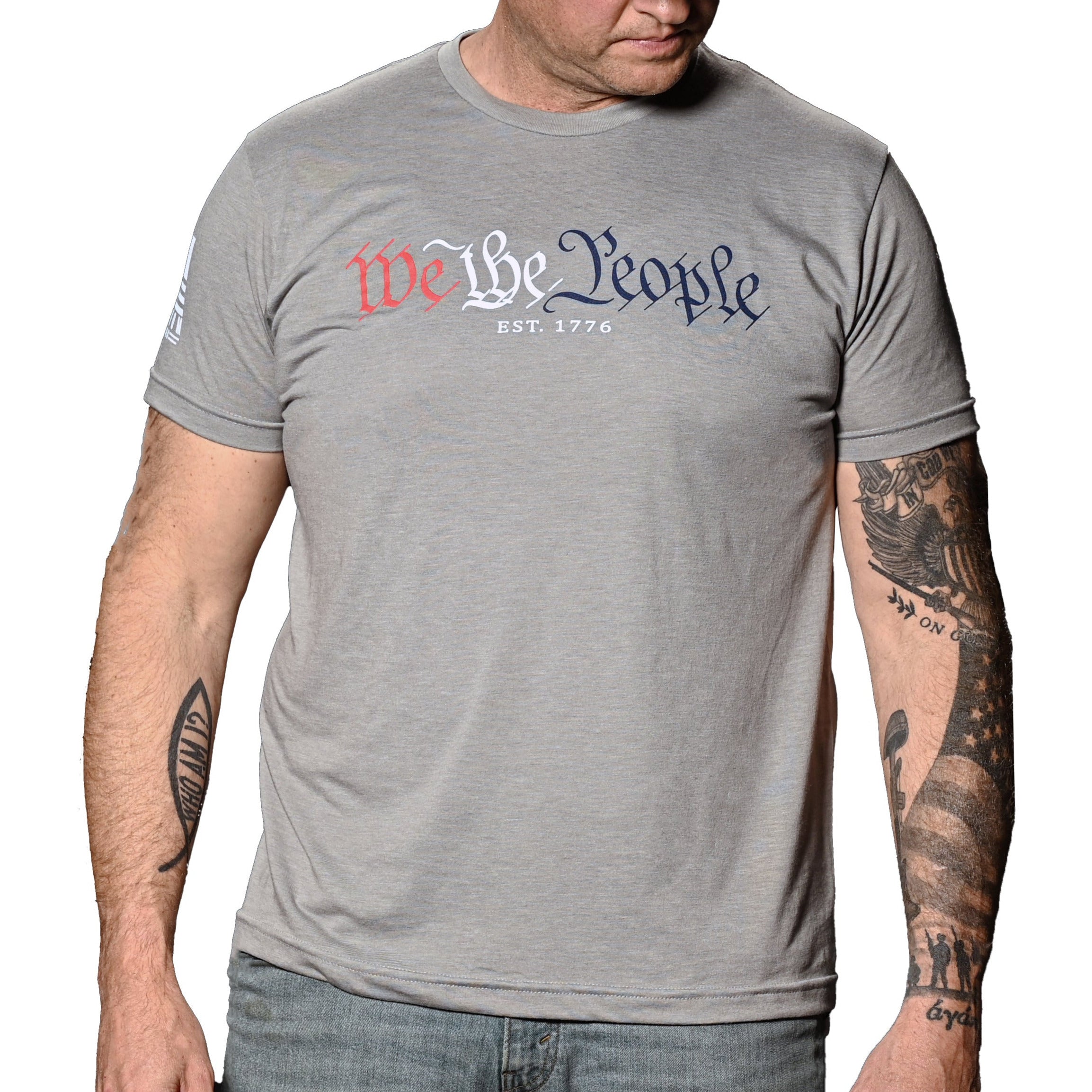 Men's We The People in Red White & Blue Patriotic T-Shirt