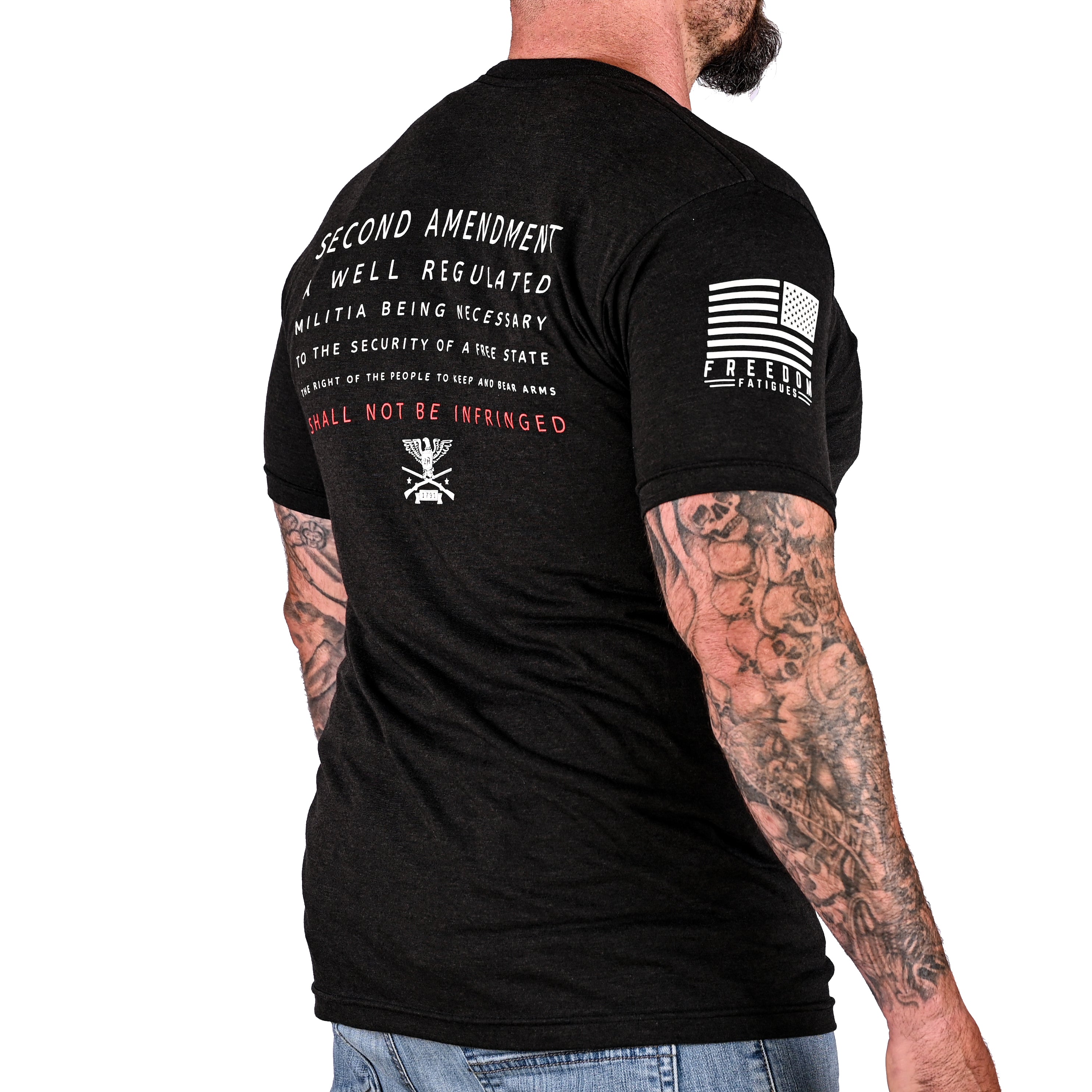 Men's Shall Not Be Infringed 2A T-Shirt