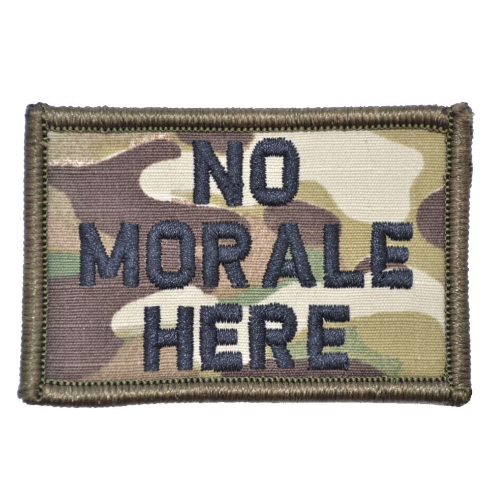 "NO MORALE HERE” TACTICAL MORALE PATCH