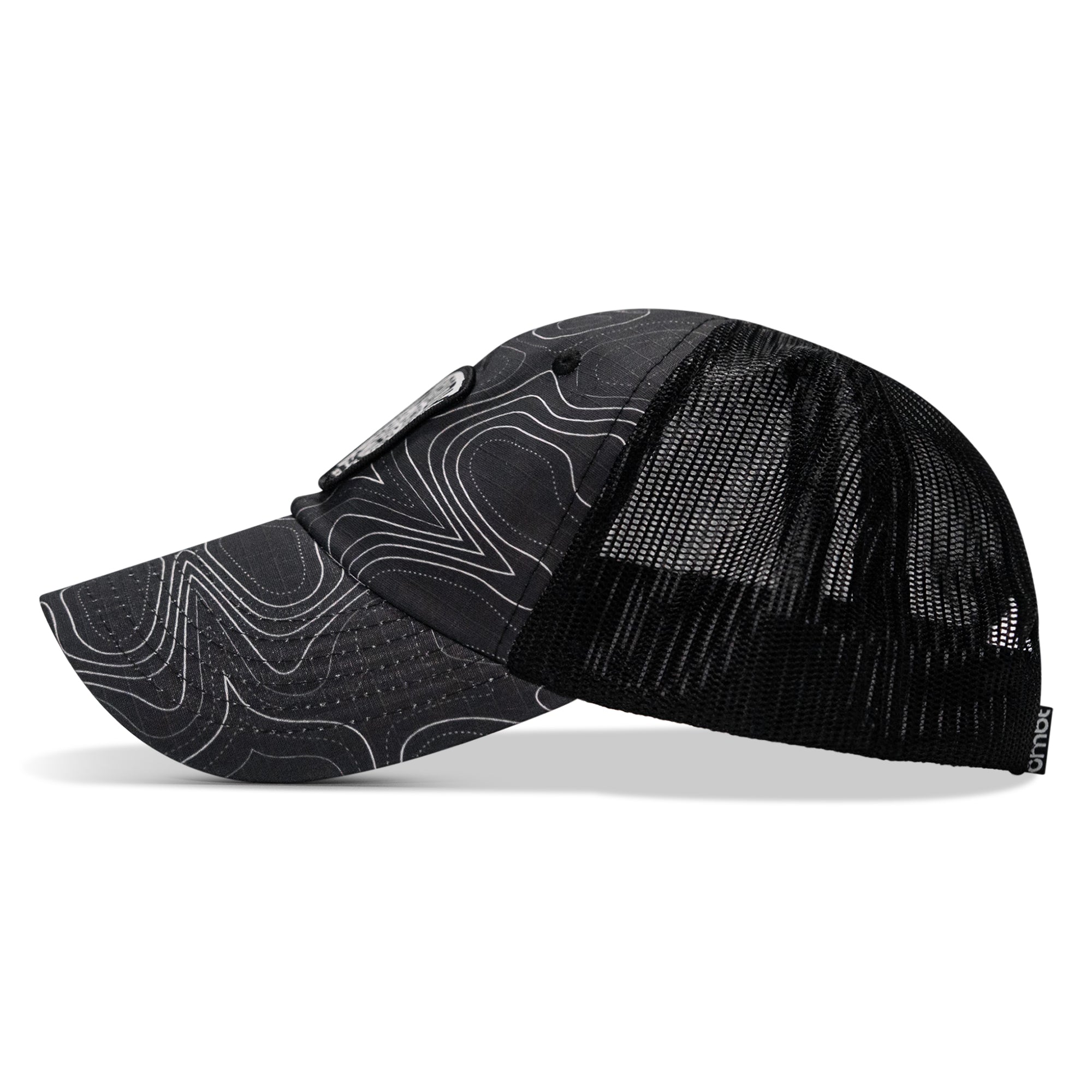 Nobody Is Coming To Save You Skull Patch Ripstop Snapback
