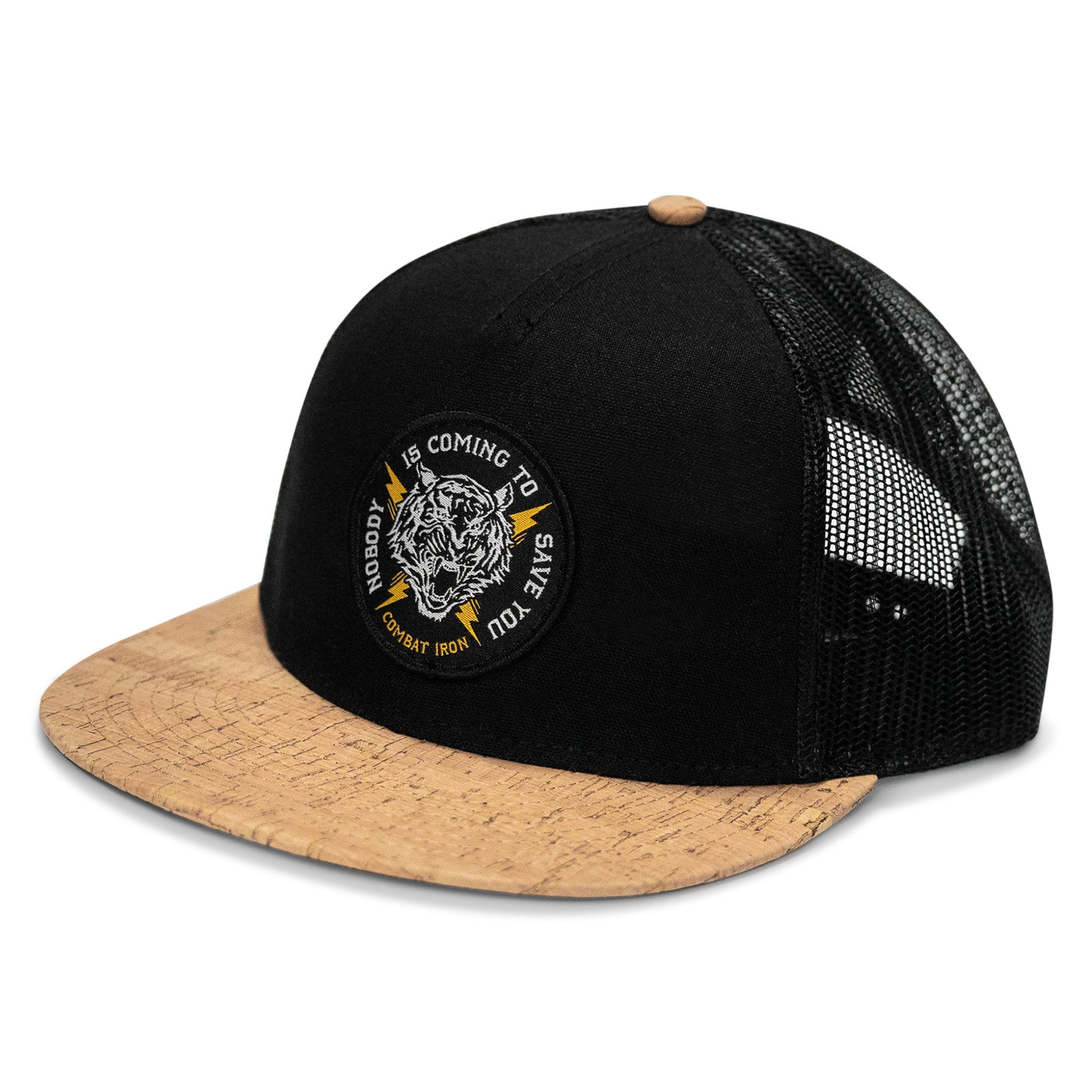 Nobody Is Coming To Save You FlatBill SnapBack Hat