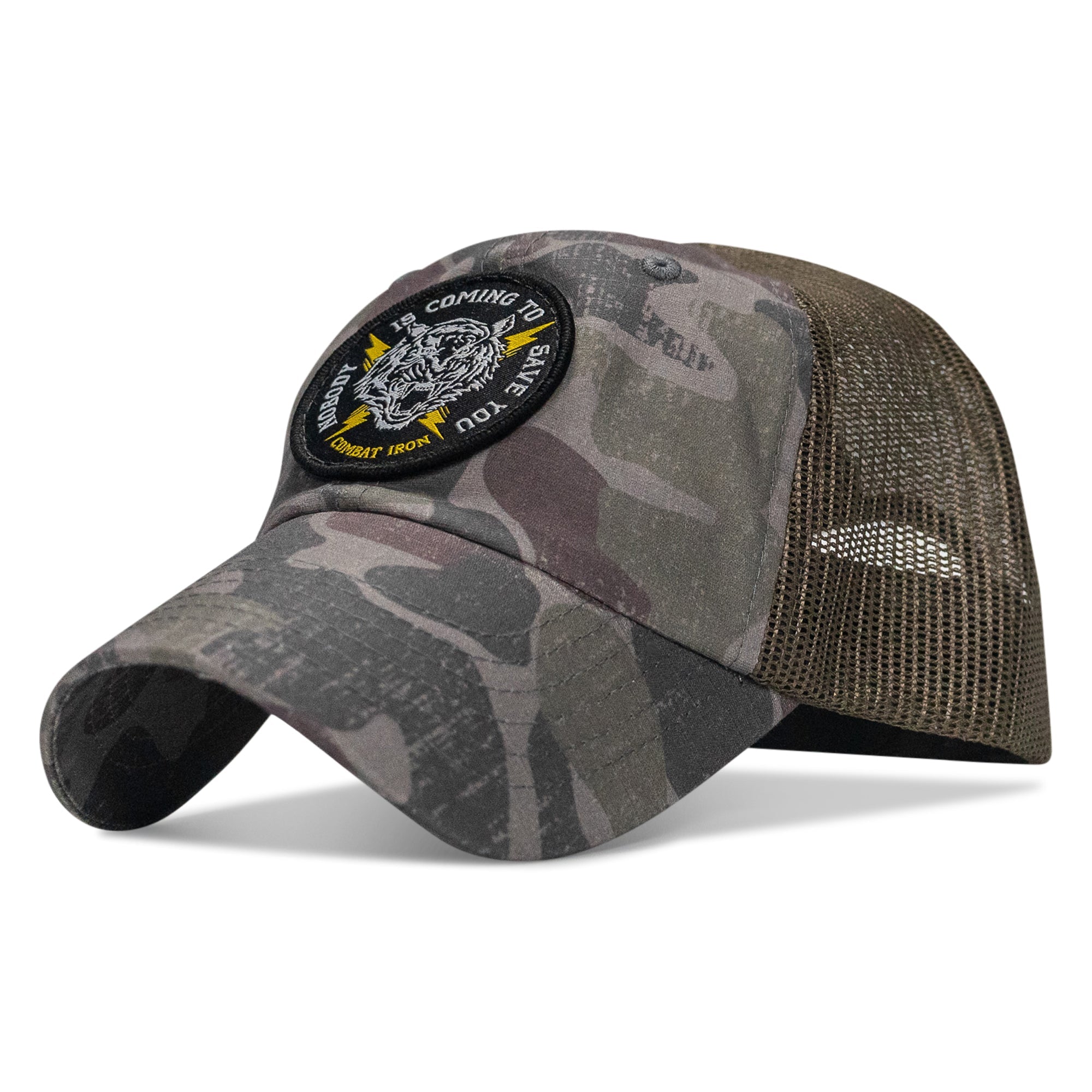 Nobody is Coming To Save You Patch Ripstop Hat