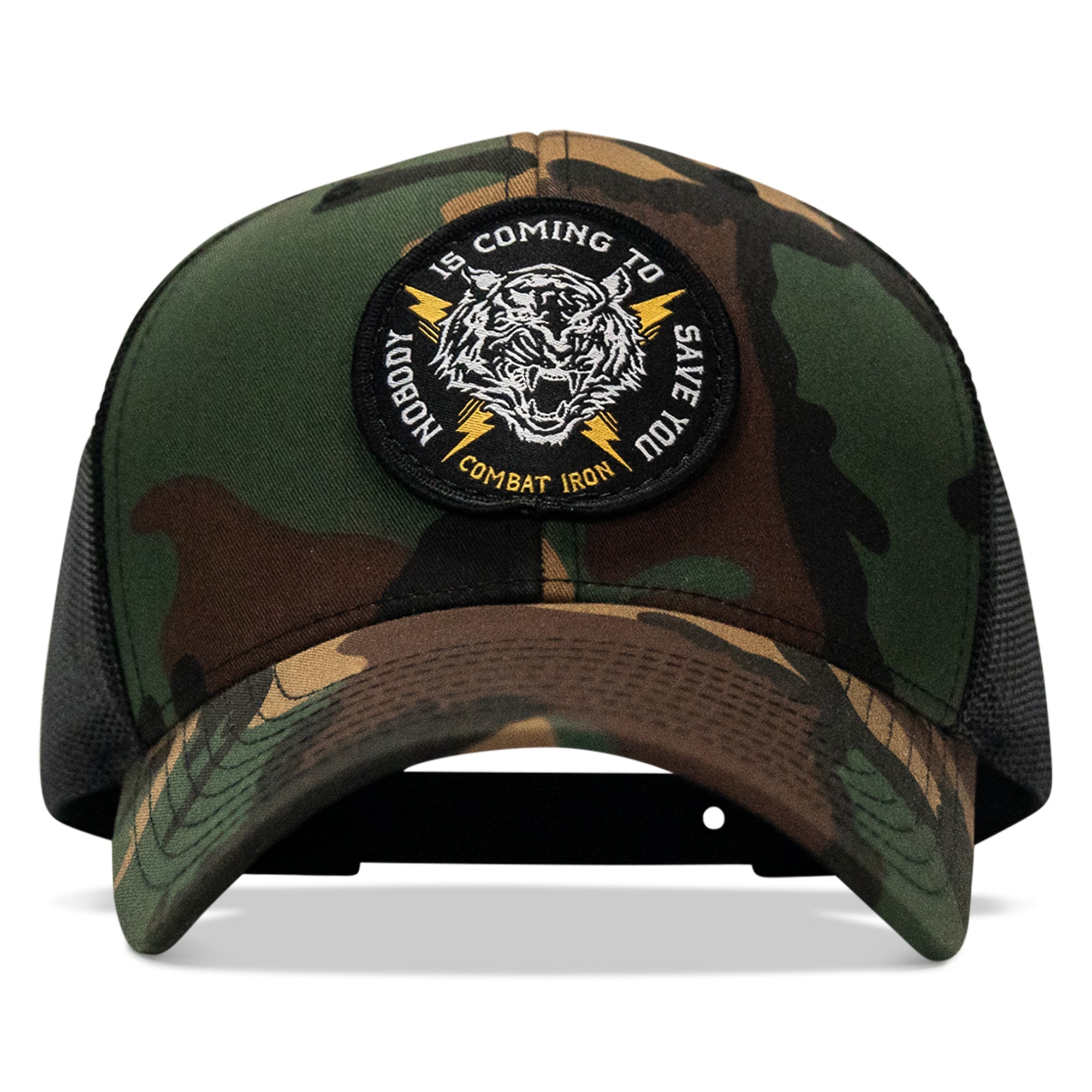 Nobody Is Coming To Save You Patch Snapback Hat