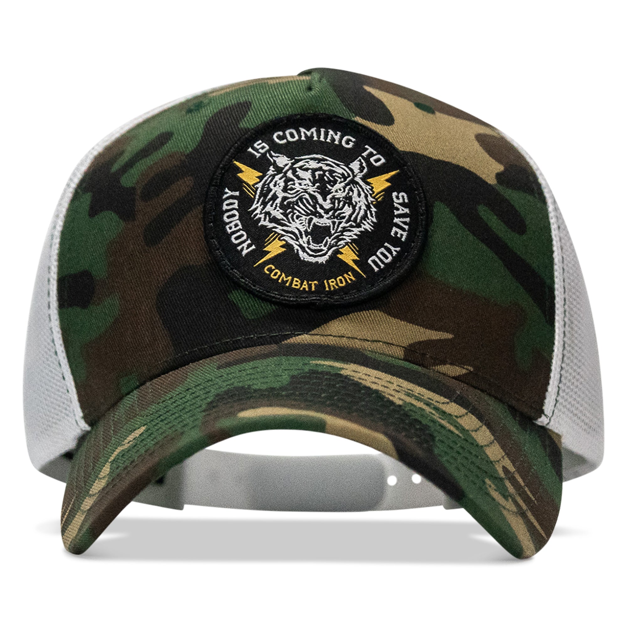 Nobody Is Coming To Save You Patch Snapback Hat