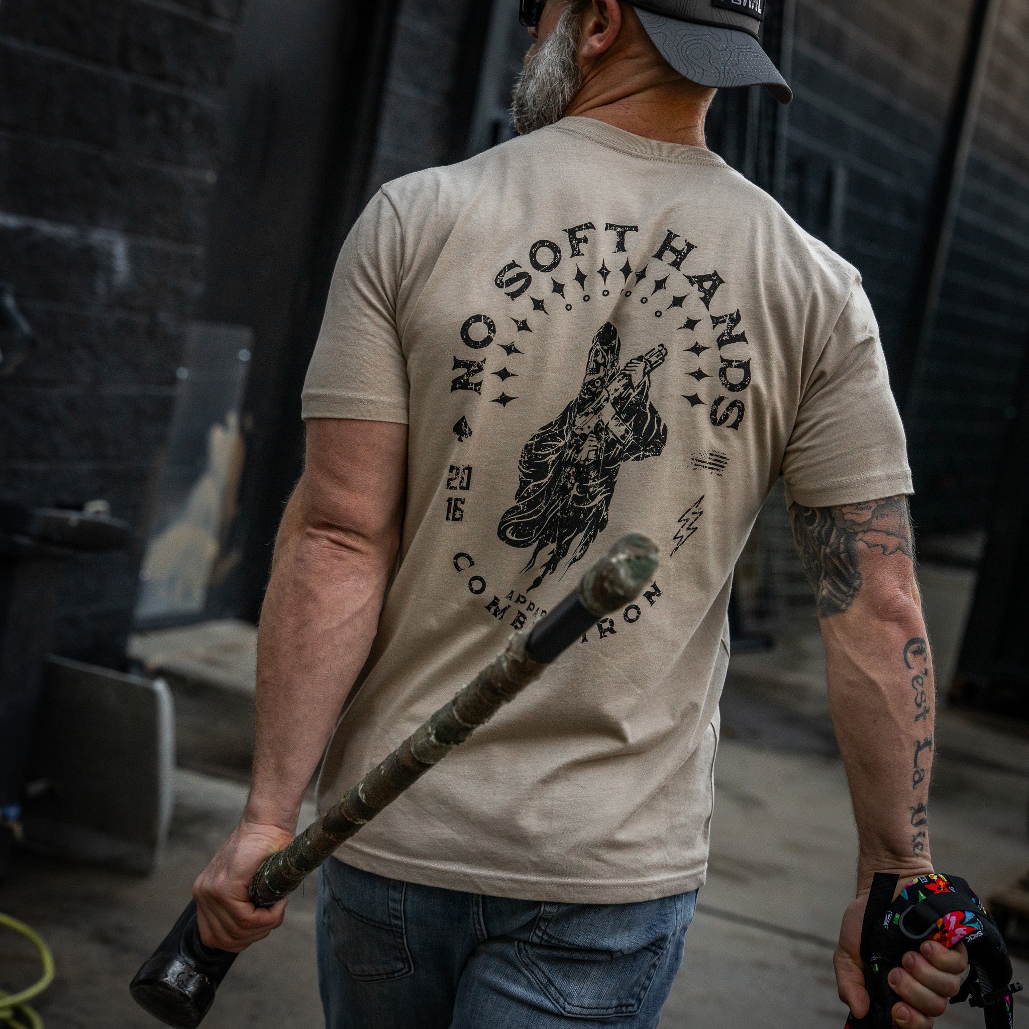 No Soft Hands Reaper Men's T-Shirt