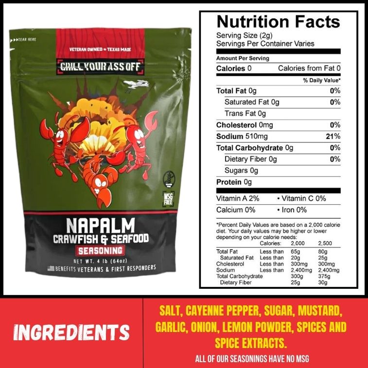 Napalm Crawfish & Seafood Boil